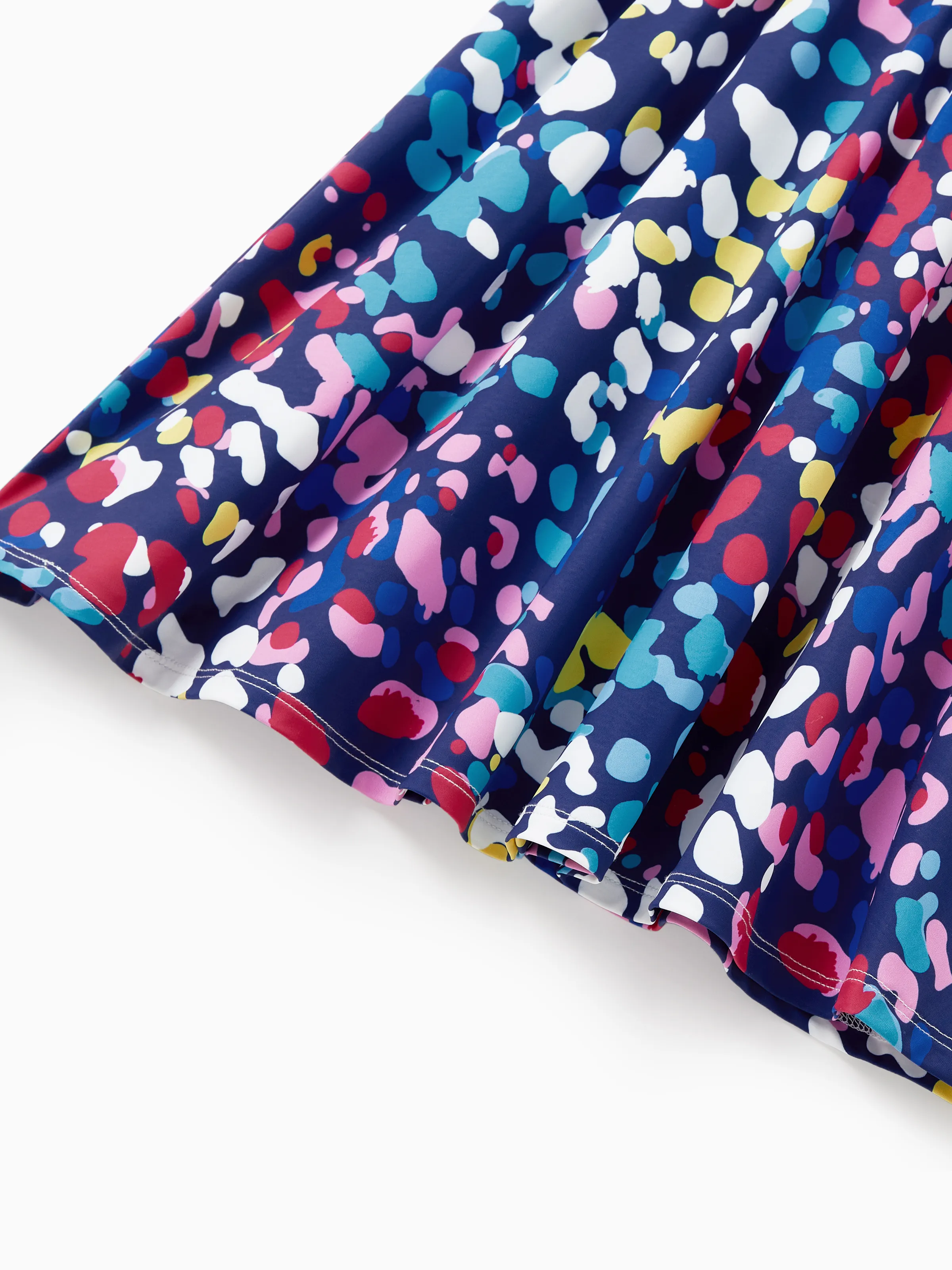 2-Pack Toddler/Kid Girl Printed & Solid Causal Dress Pink - Image 14