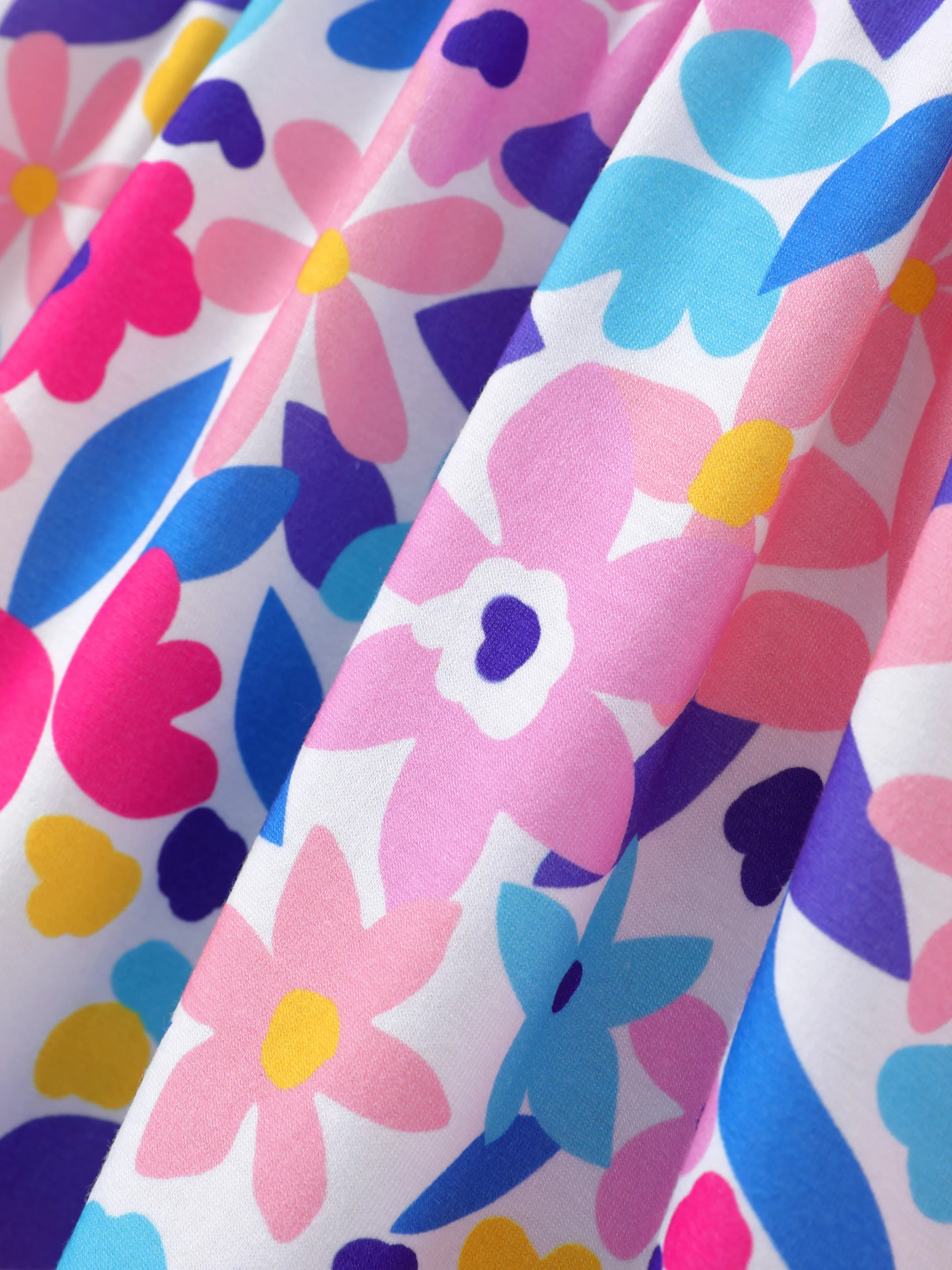 3-Pack Toddler Girl Childlike Printed Dresses Pink - Image 2
