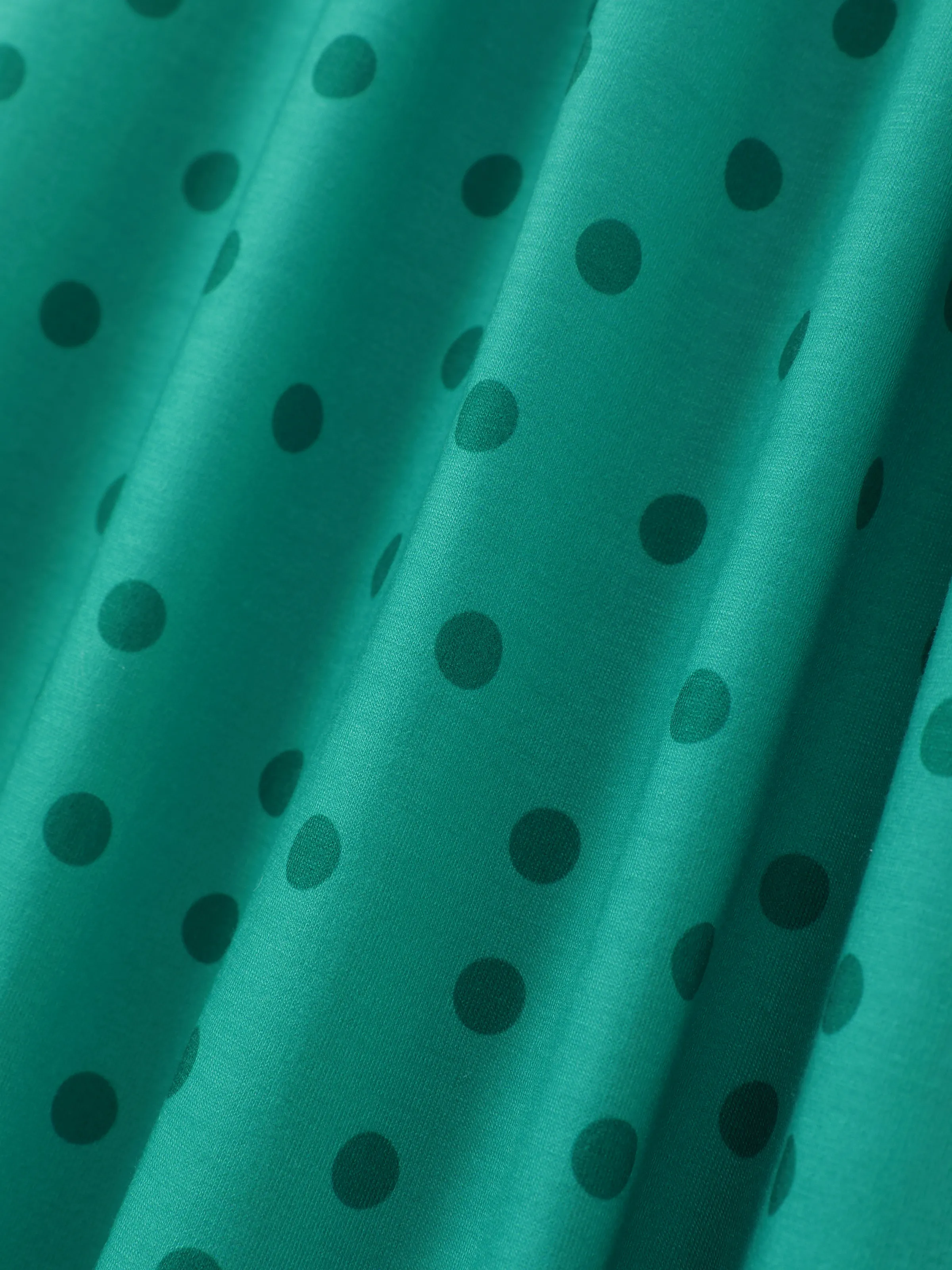 3-Pack Toddler/Kid Girl Childlike Flutter-sleeve Dresses Light Green - Image 11
