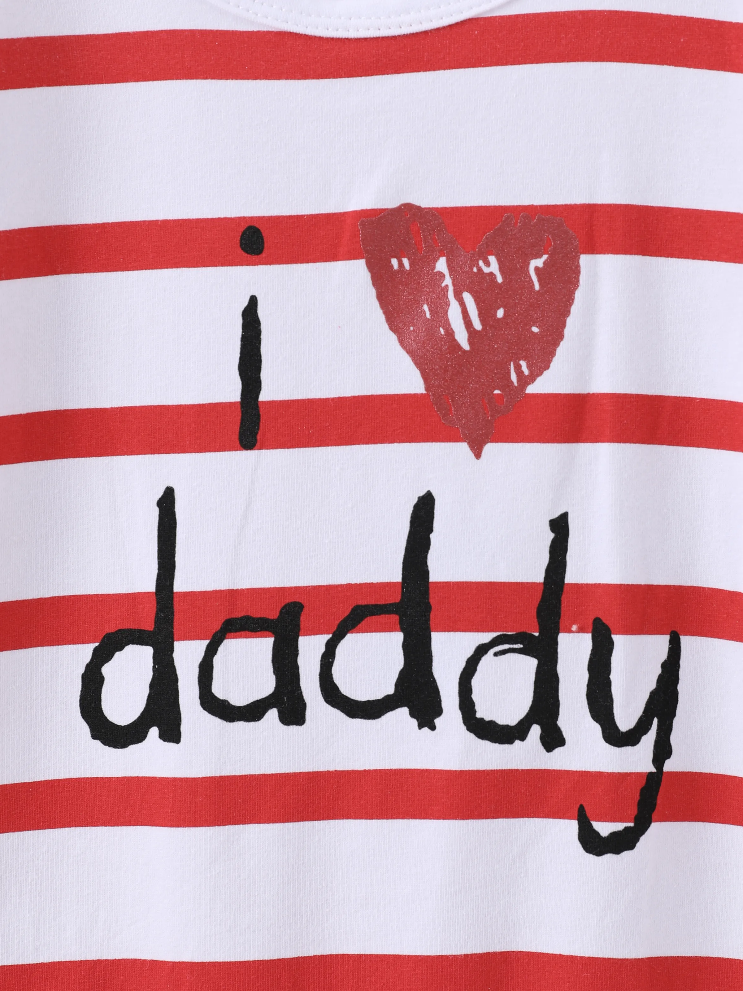 Baby Boy/Girl 95% Cotton Long-sleeve Love Heart Letter Print Stars/Striped Jumpsuit Red - Image 5