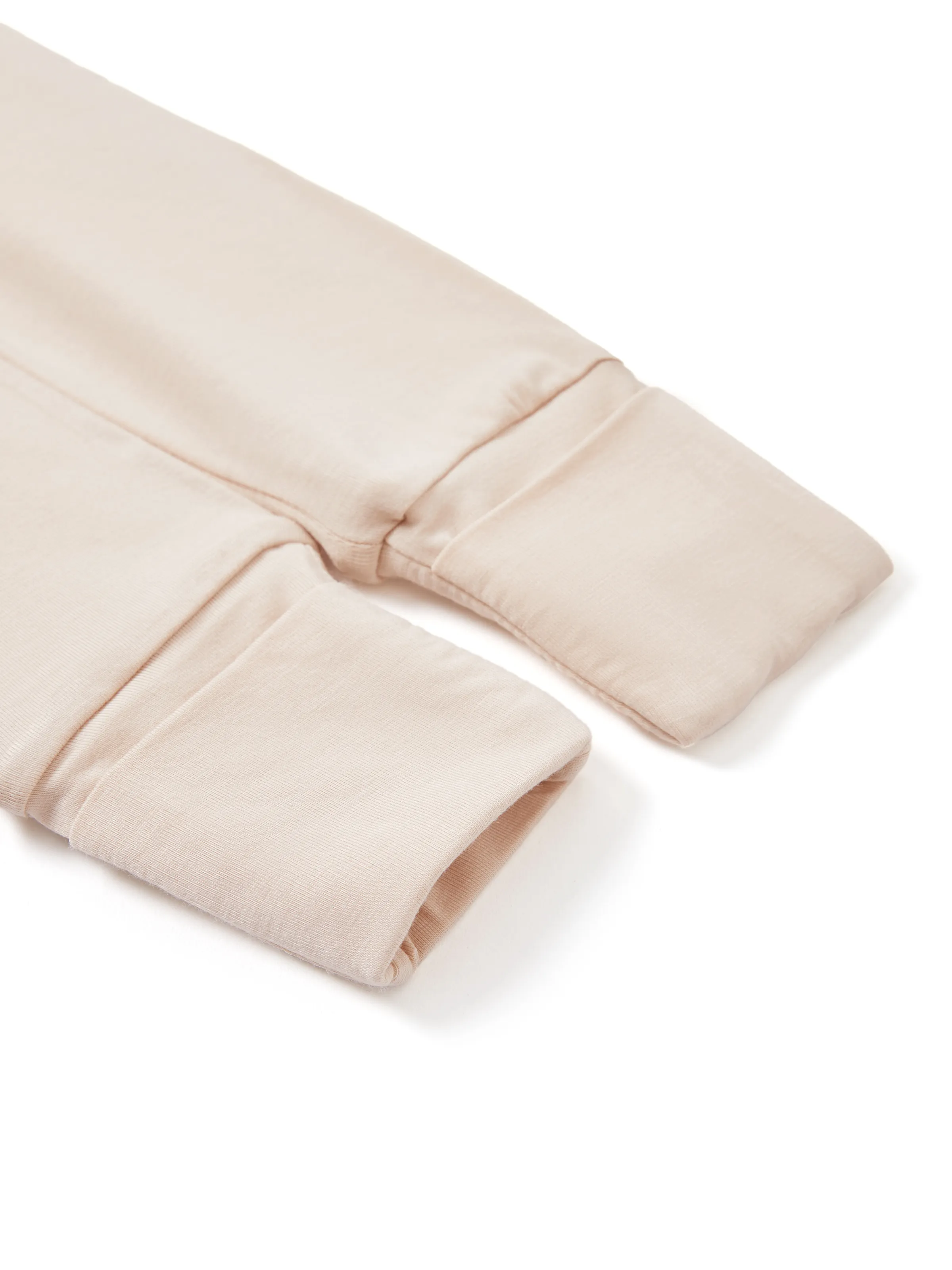 Baby / Girl Bamboo Sleeping Bag Infant Gown with Headband Apricot - Image 5