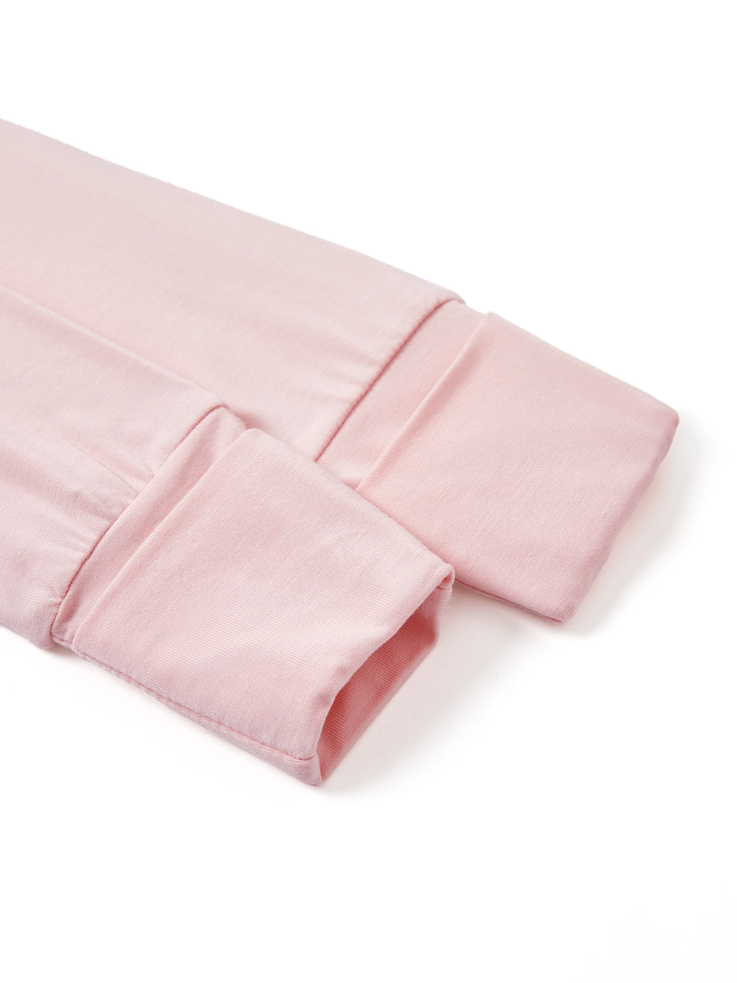 Baby / Girl Bamboo Sleeping Bag Infant Gown with Headband Pink - Image 5