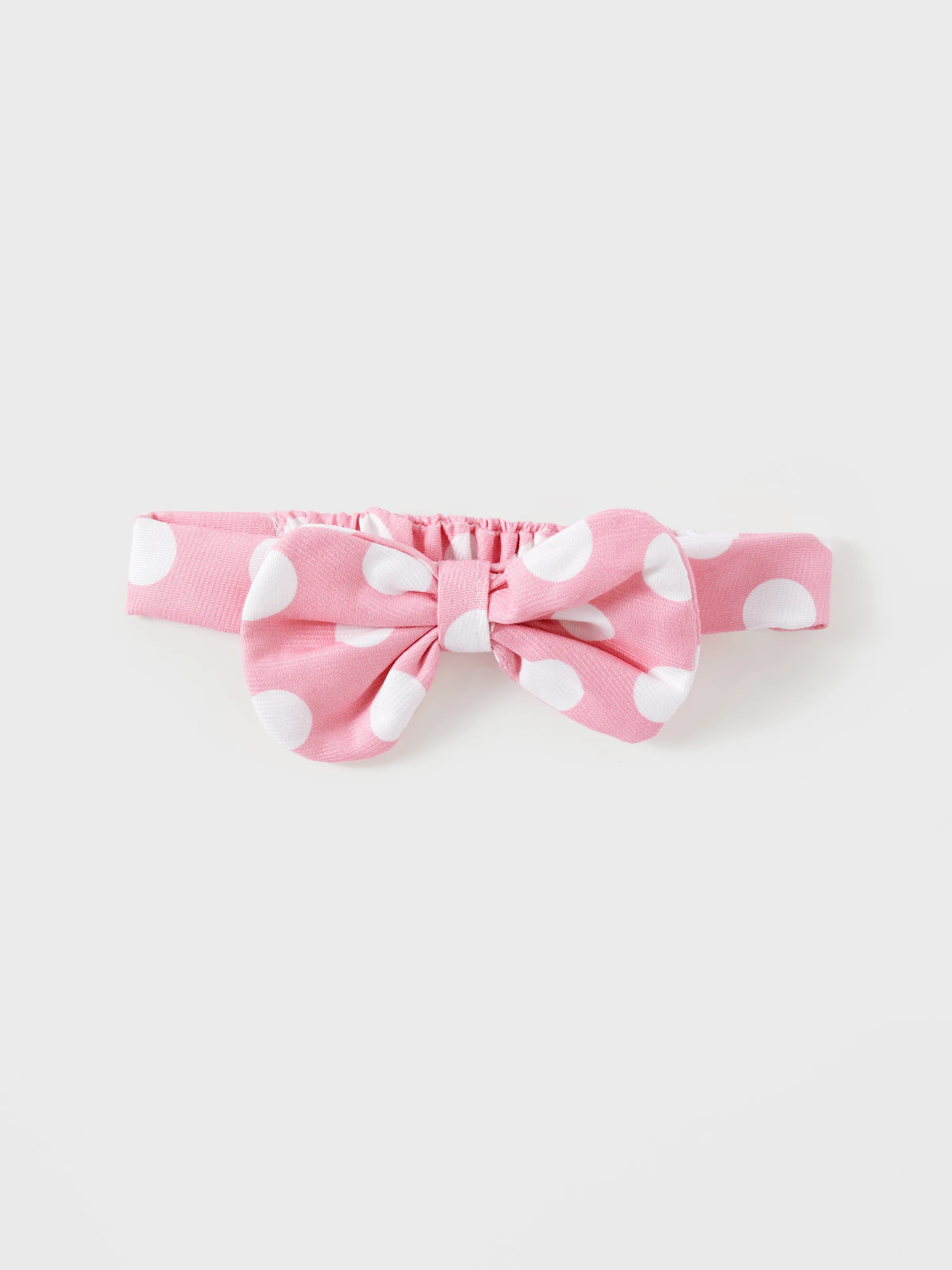 Baby Girl Rabbit Pattern Ruffle Long Sleeve Romper Pink - Image 5