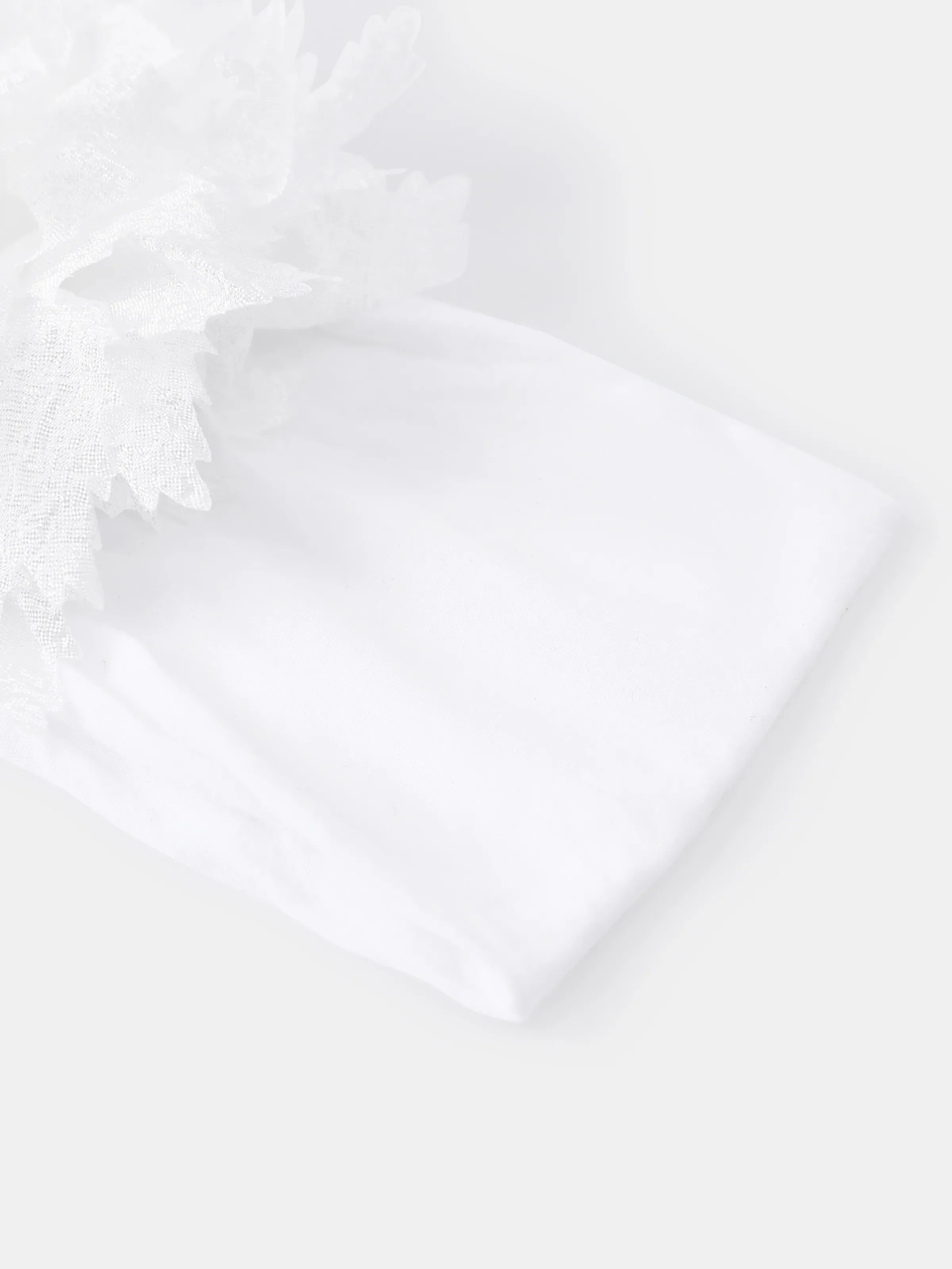 Baby / Toddler Girl Sweet Floral Headband White - Image 4