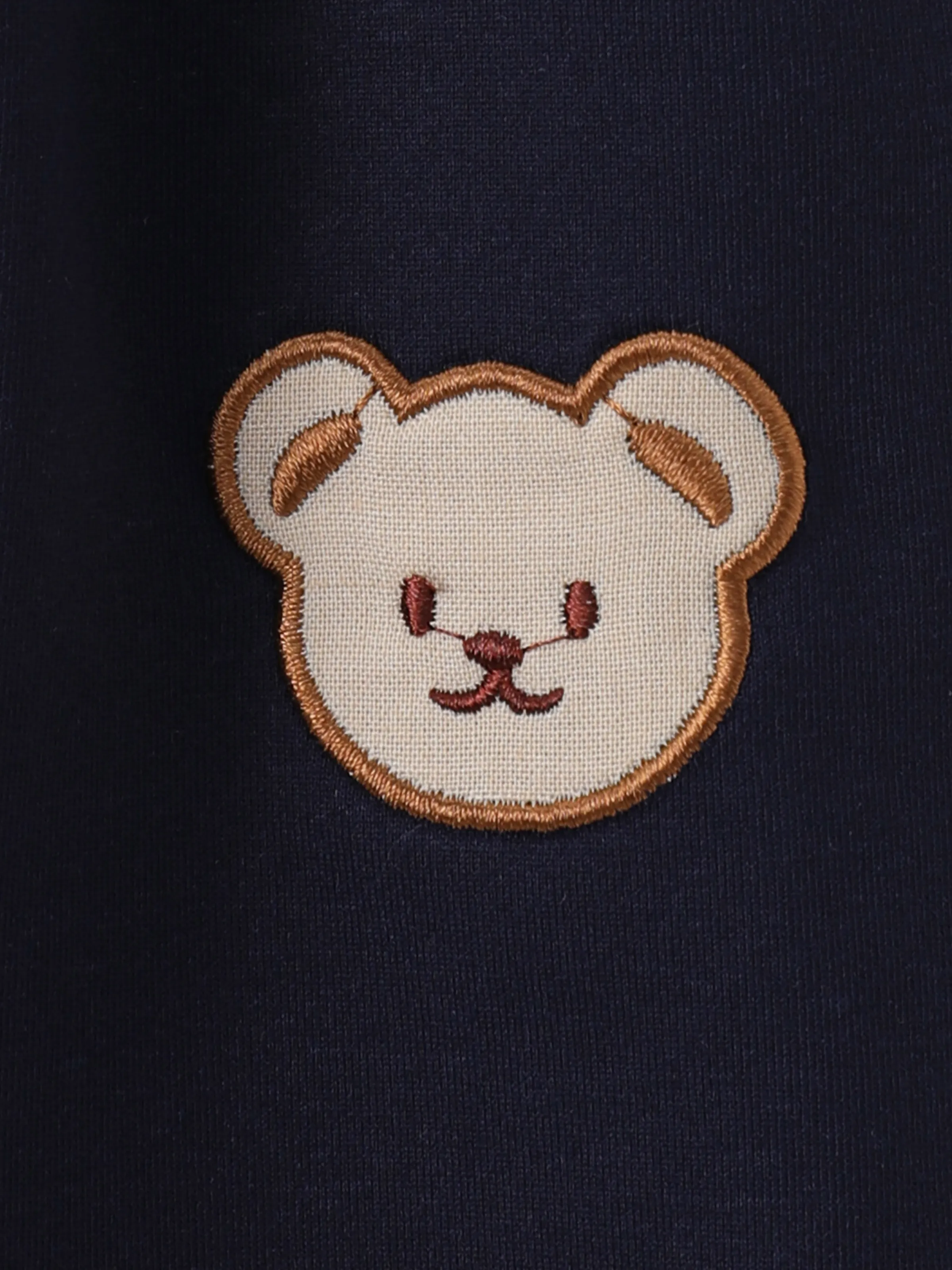 Baby/Toddler Girl/Boy Clothes 2pcs Bear Style Sweatshirt and Pants Set Dark Blue - Image 7