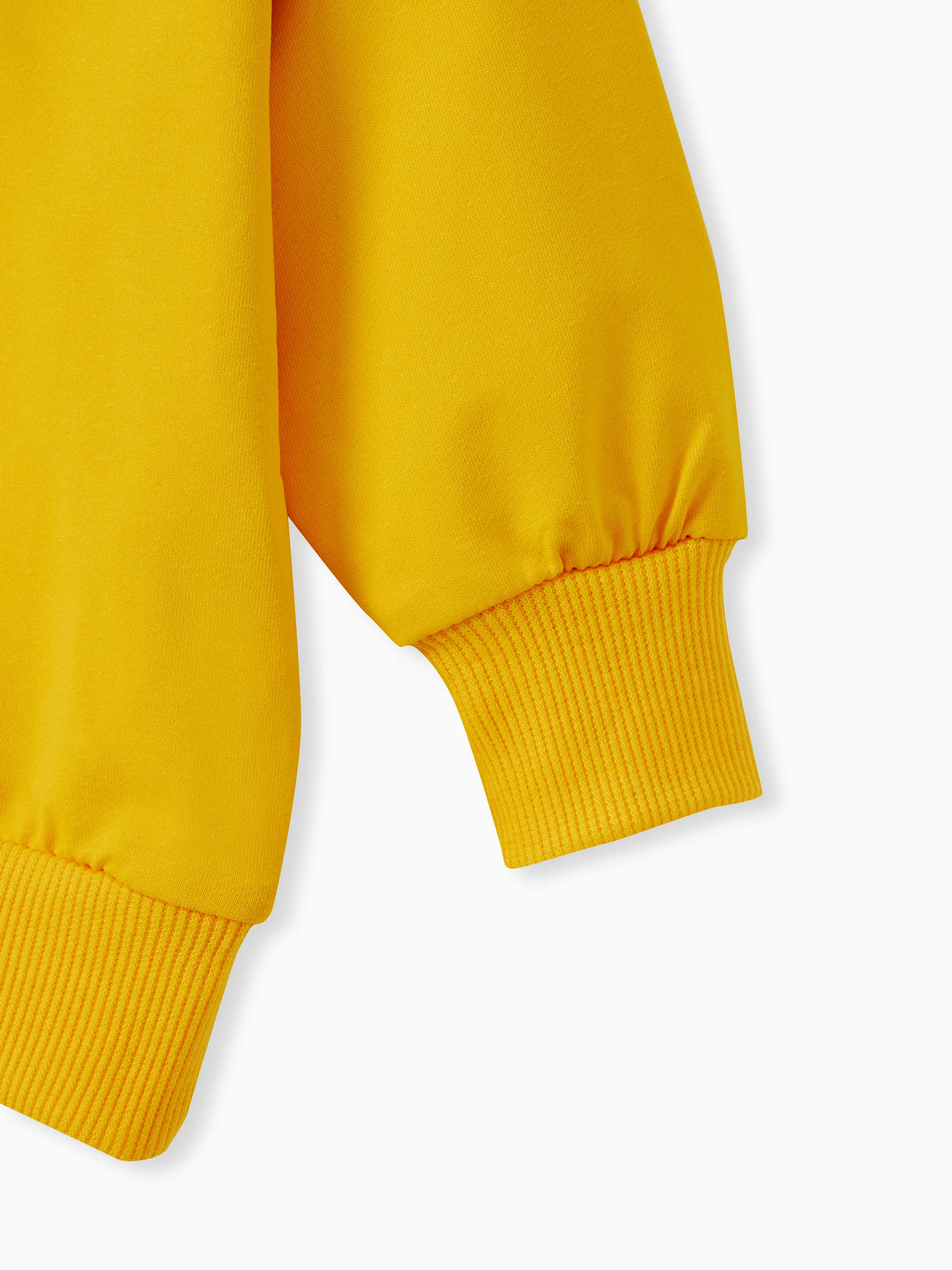 Baby/Toddler Girl/Boy Clothes 2pcs Bear Style Sweatshirt and Pants Set Yellow - Image 5