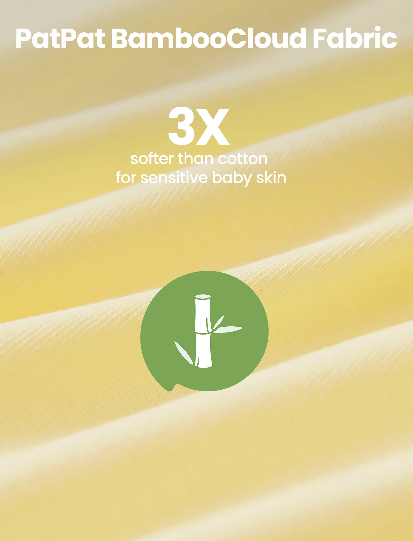 Bamboo 2-Pack Footies Baby Boy / Girl 2-Way Zipper Anti Slip Long Sleeve Rompers Pale Yellow - Image 6