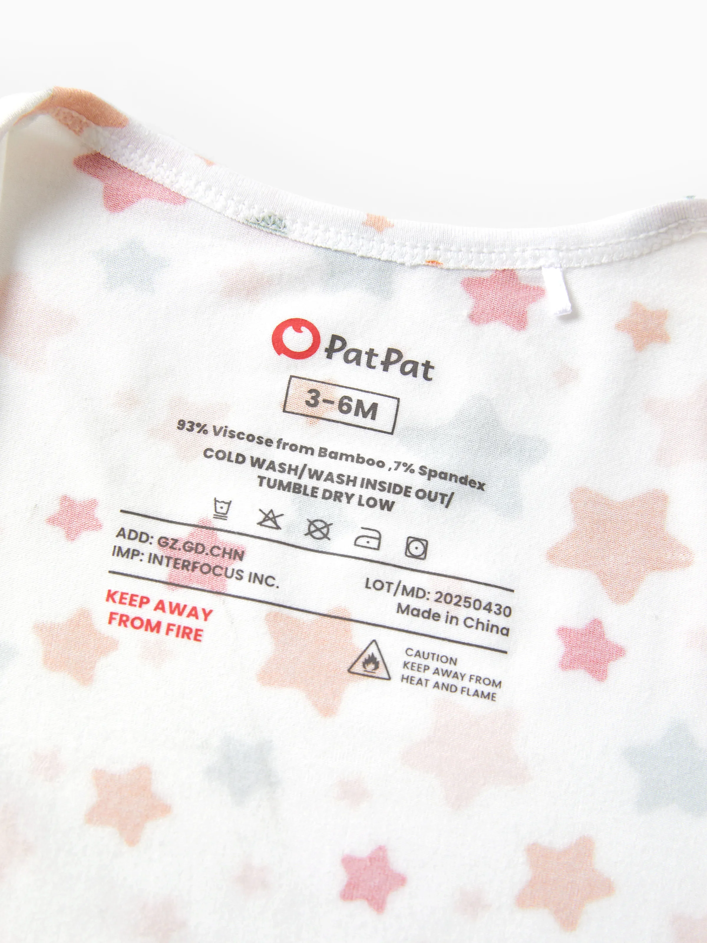 Bamboo Baby Boy/Girl Animal Printed 2-Way Zipper Anti Slip Long-sleeve Footie with/without Hairband Apricot - Image 11