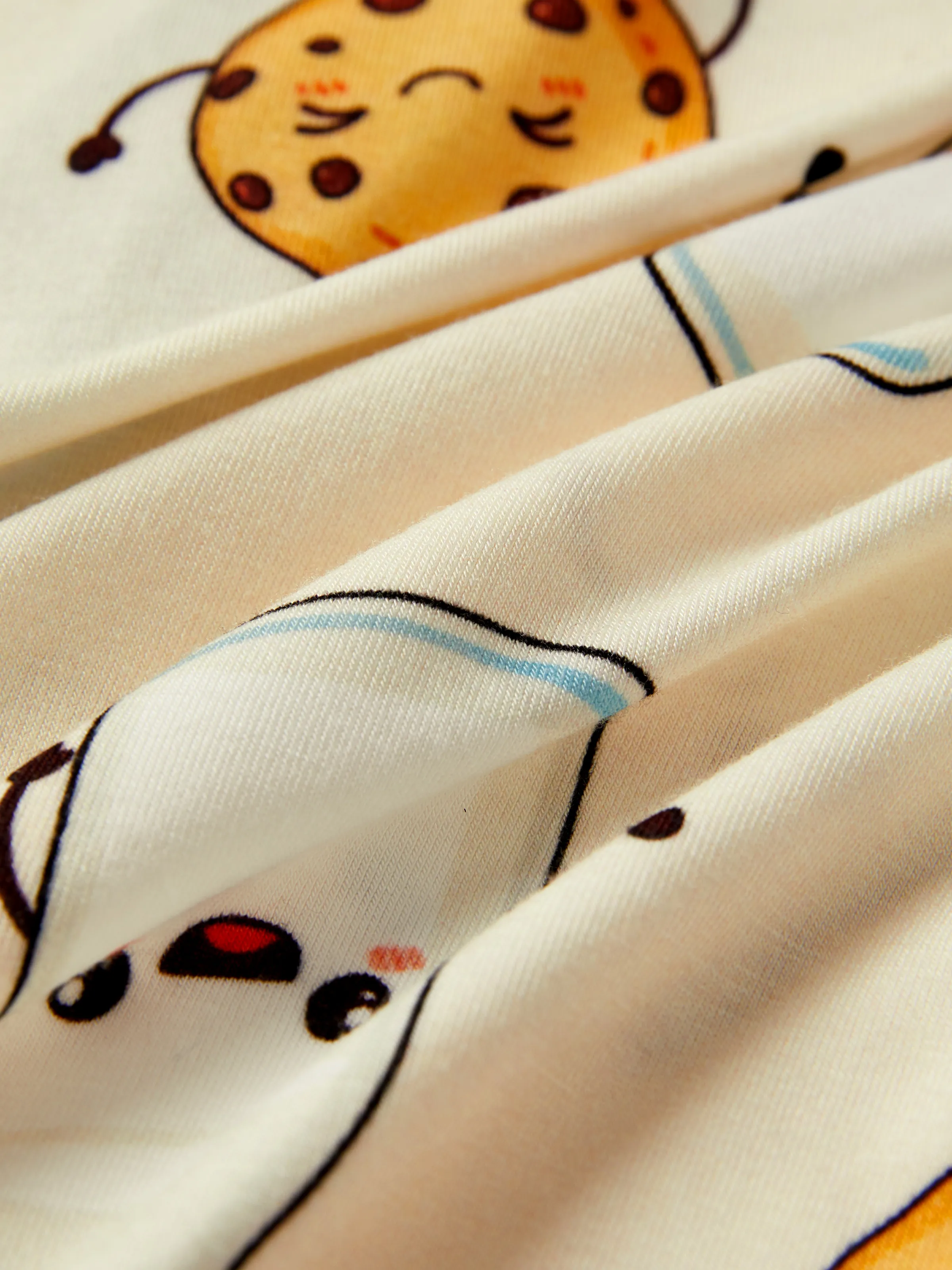 Bamboo Baby Boy/Girl Animal Printed 2-Way Zip Onesies Anti Slip Long-sleeve Footie with Hairband Blue - Image 2