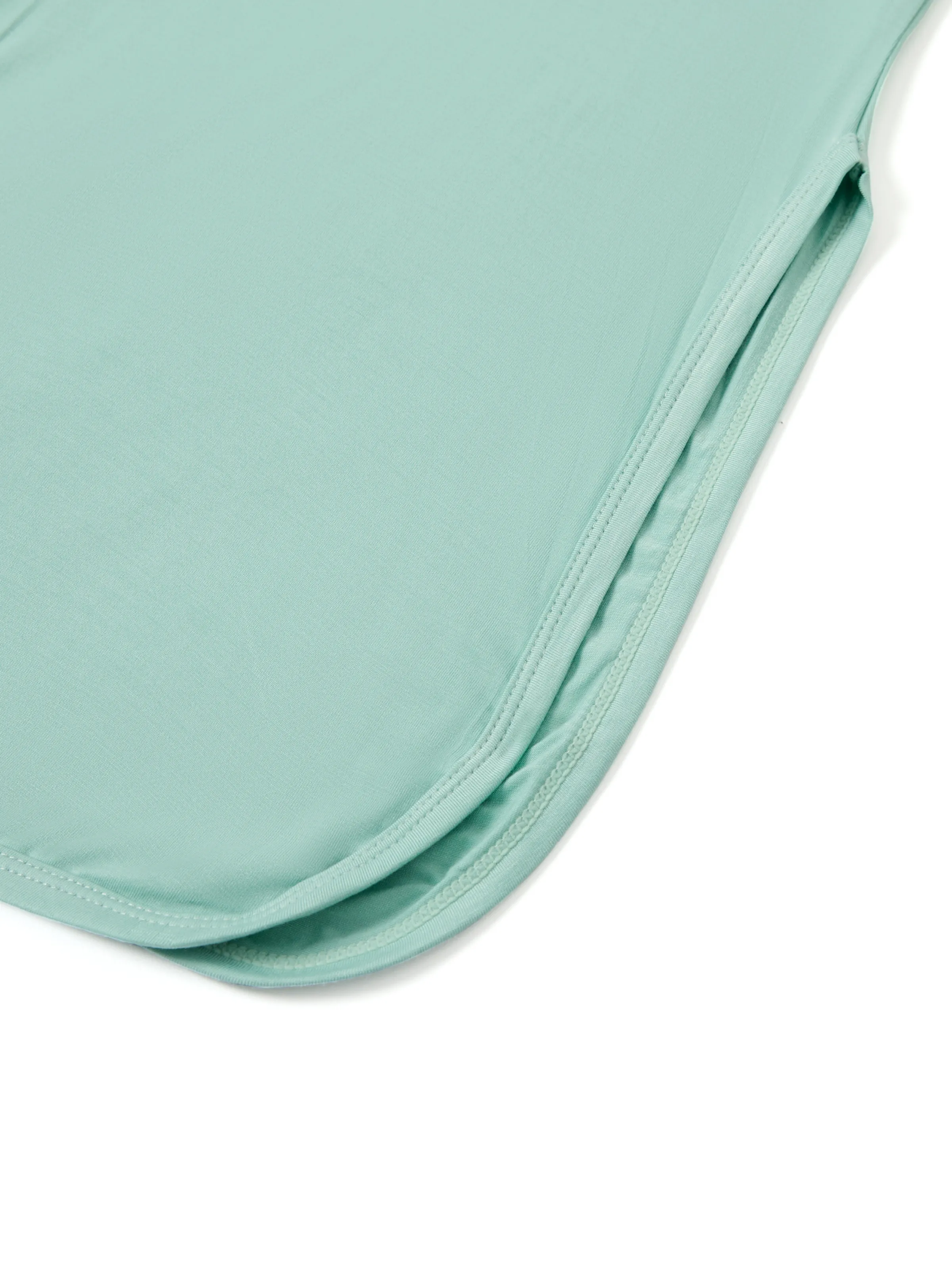 Bamboo Baby Boy/Girl Sleeping Bag Infant Gown with Hat Light Green - Image 11