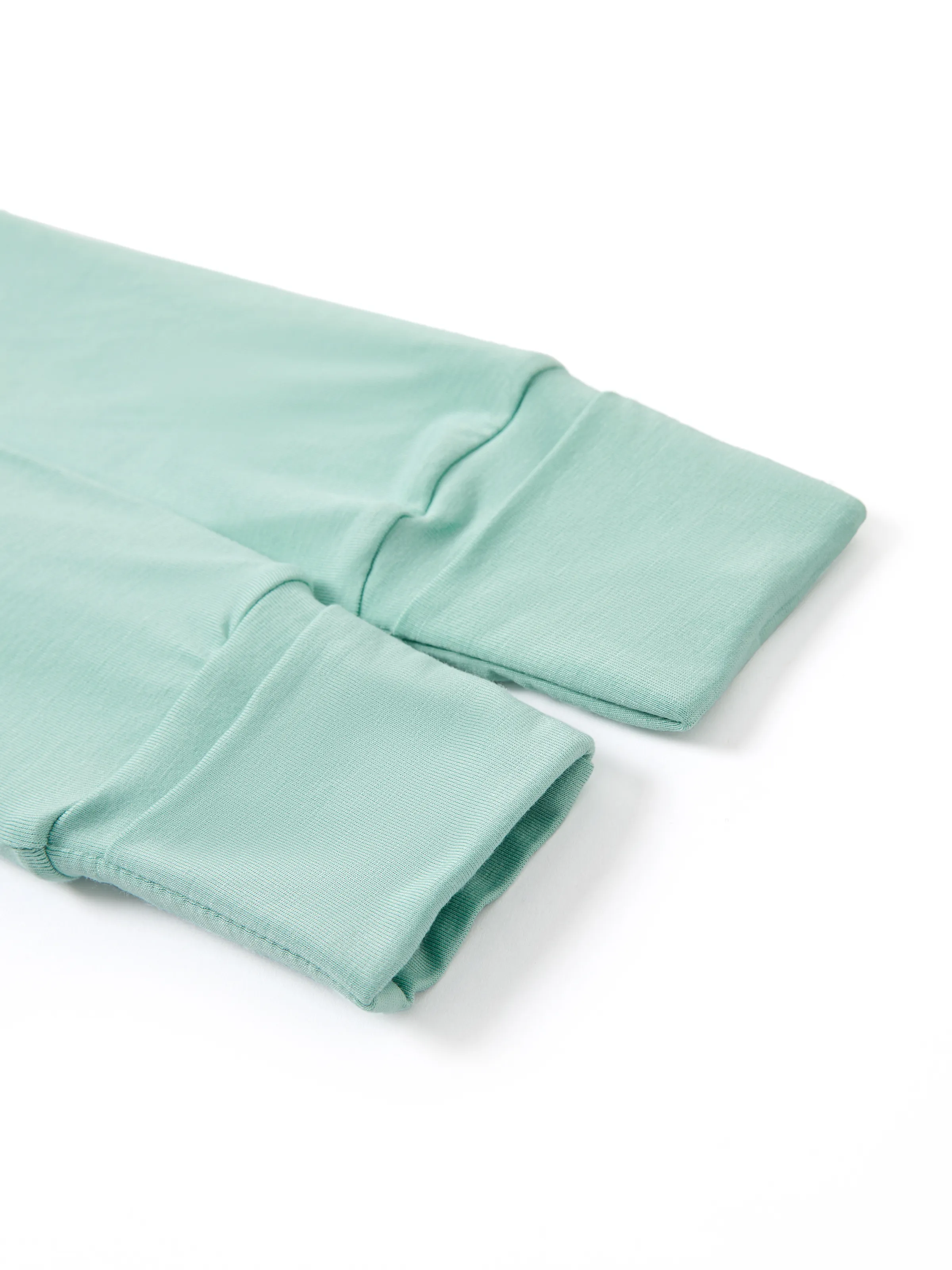 Bamboo Baby Boy/Girl Sleeping Bag Infant Gown with Hat Light Green - Image 9