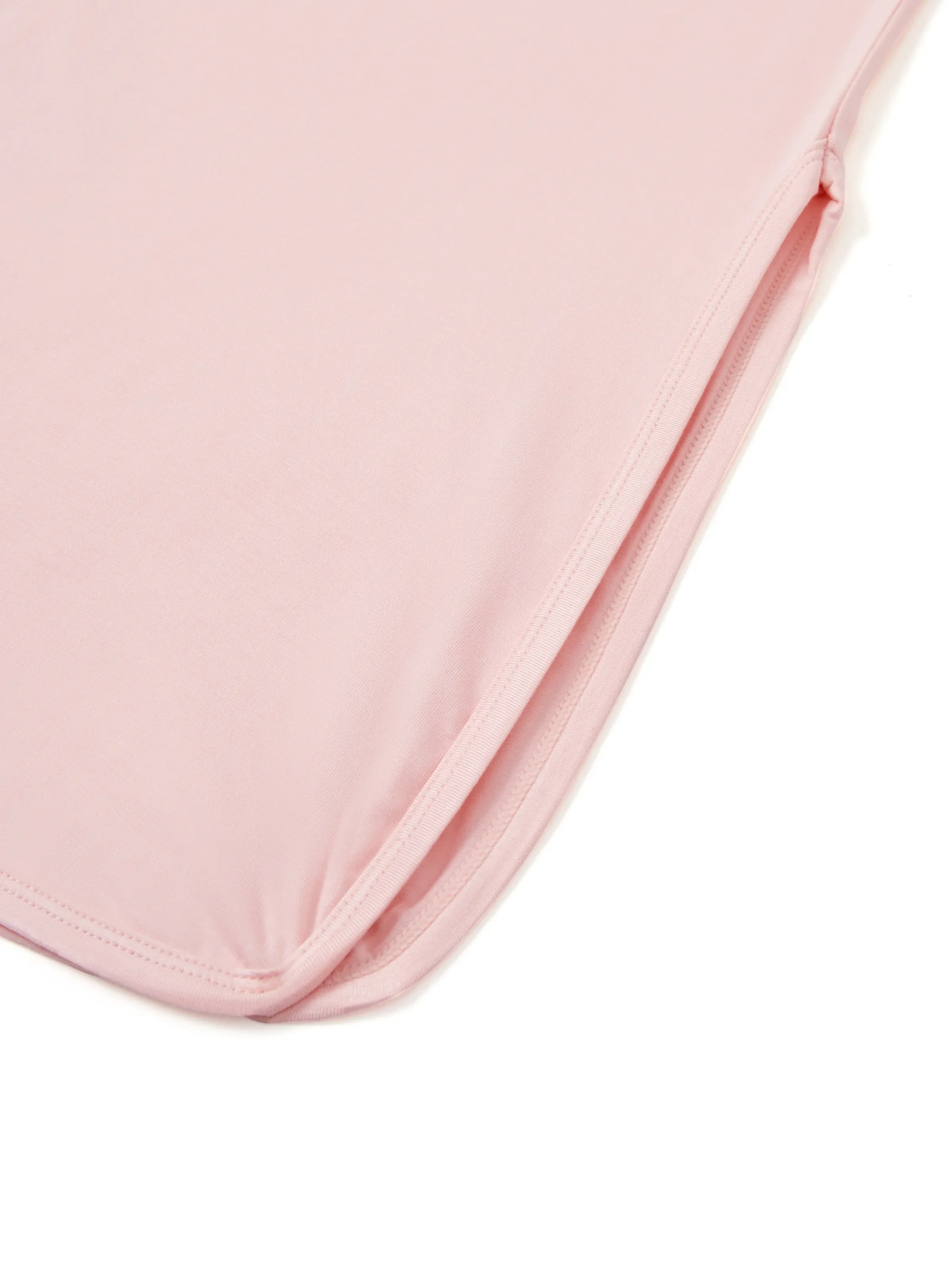 Bamboo Baby Boy/Girl Sleeping Bag Infant Gown with Hat Pink - Image 12