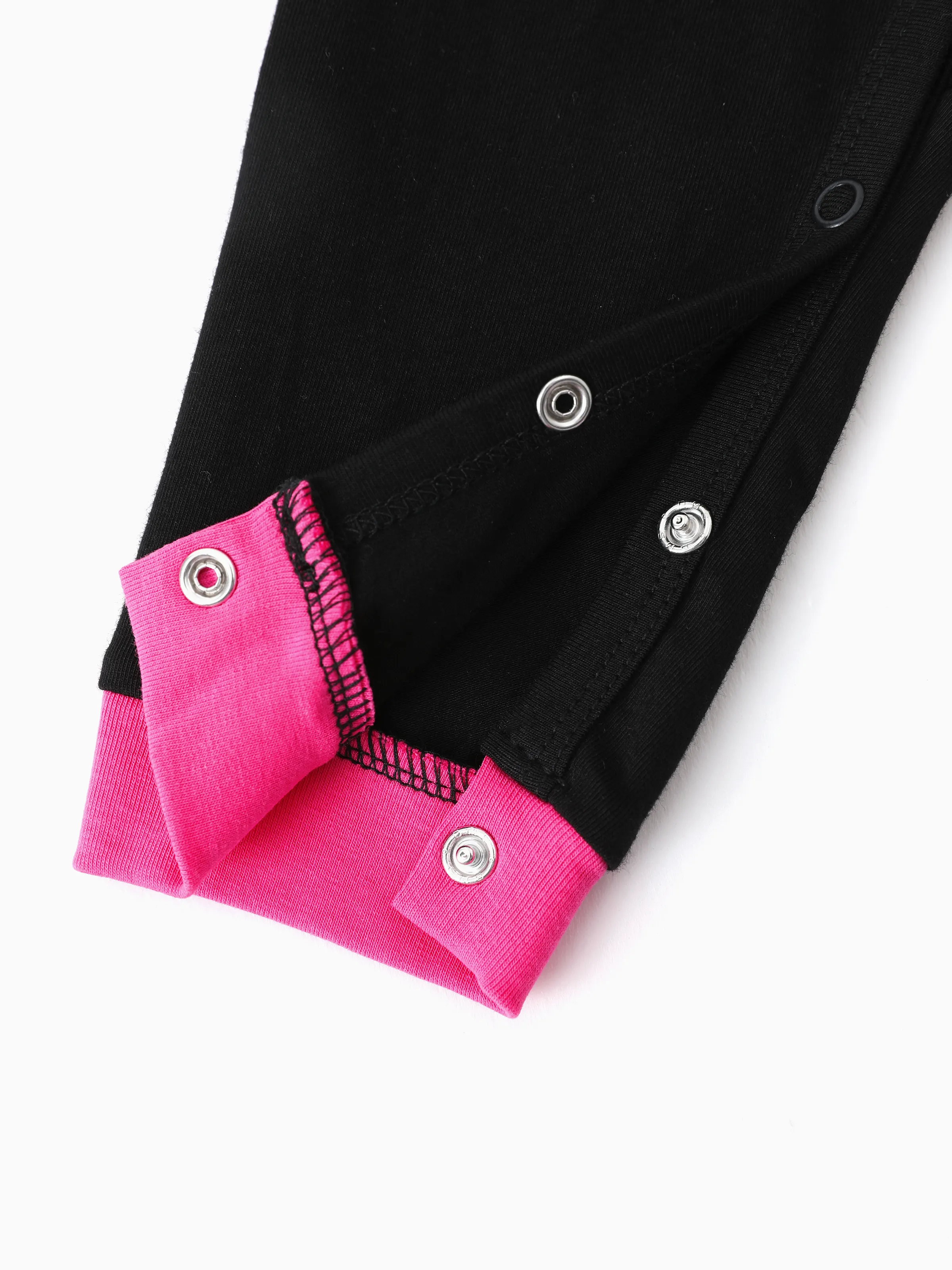 Barbie Baby Girl 2-Pack Childlike Cotton Jumpsuits Hot Pink - Image 10