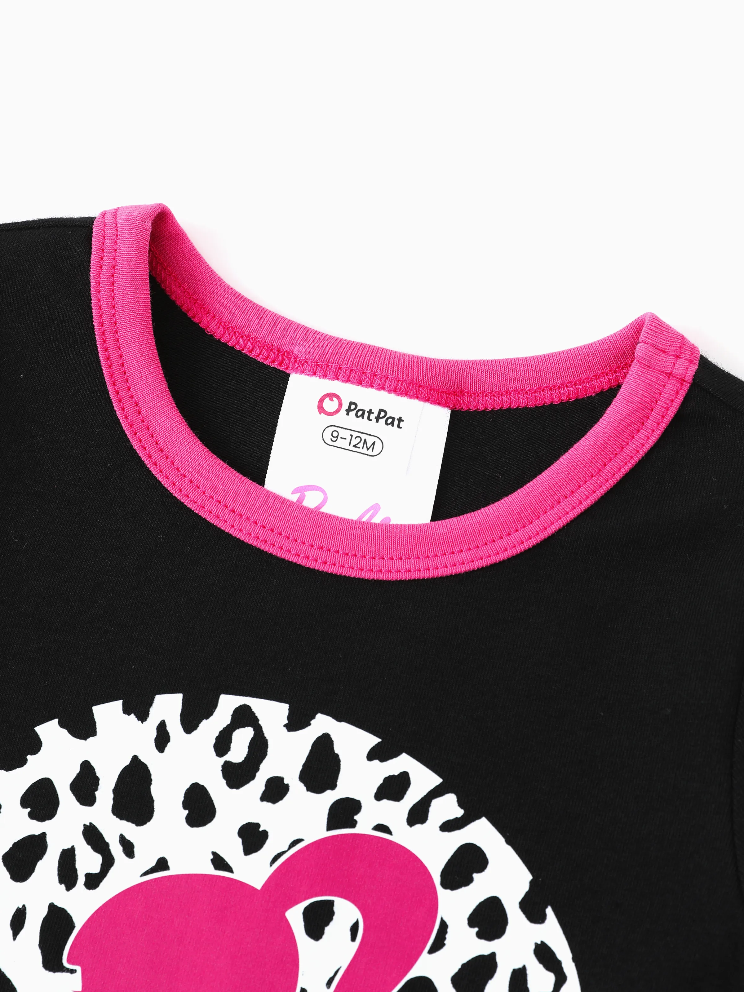 Barbie Baby Girl 2-Pack Childlike Cotton Jumpsuits Hot Pink - Image 7