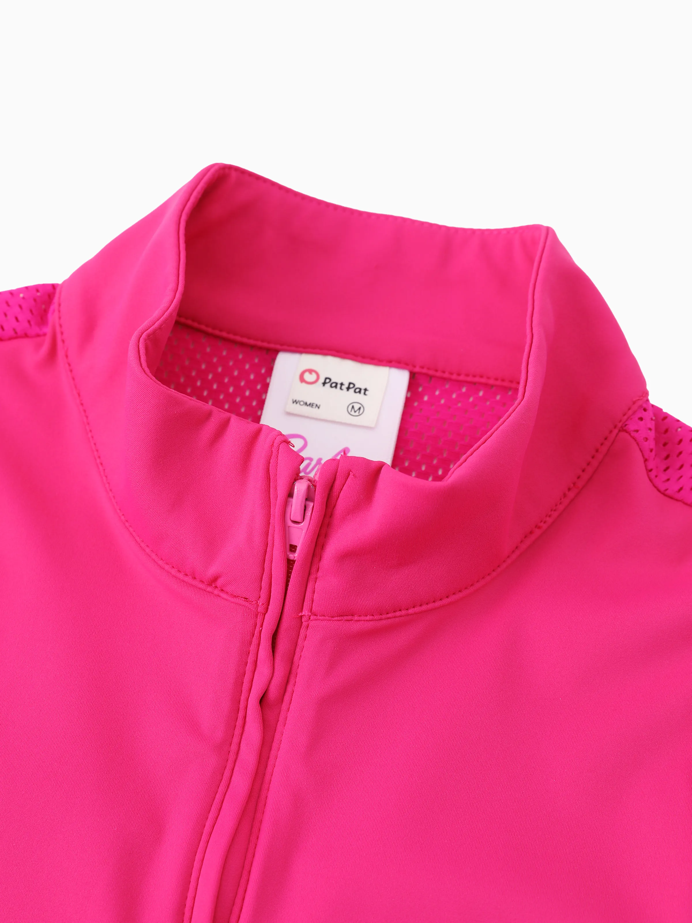 Barbie Mommy and me 1pc Polo Sporty Sleeveless Dress Hot Pink - Image 5