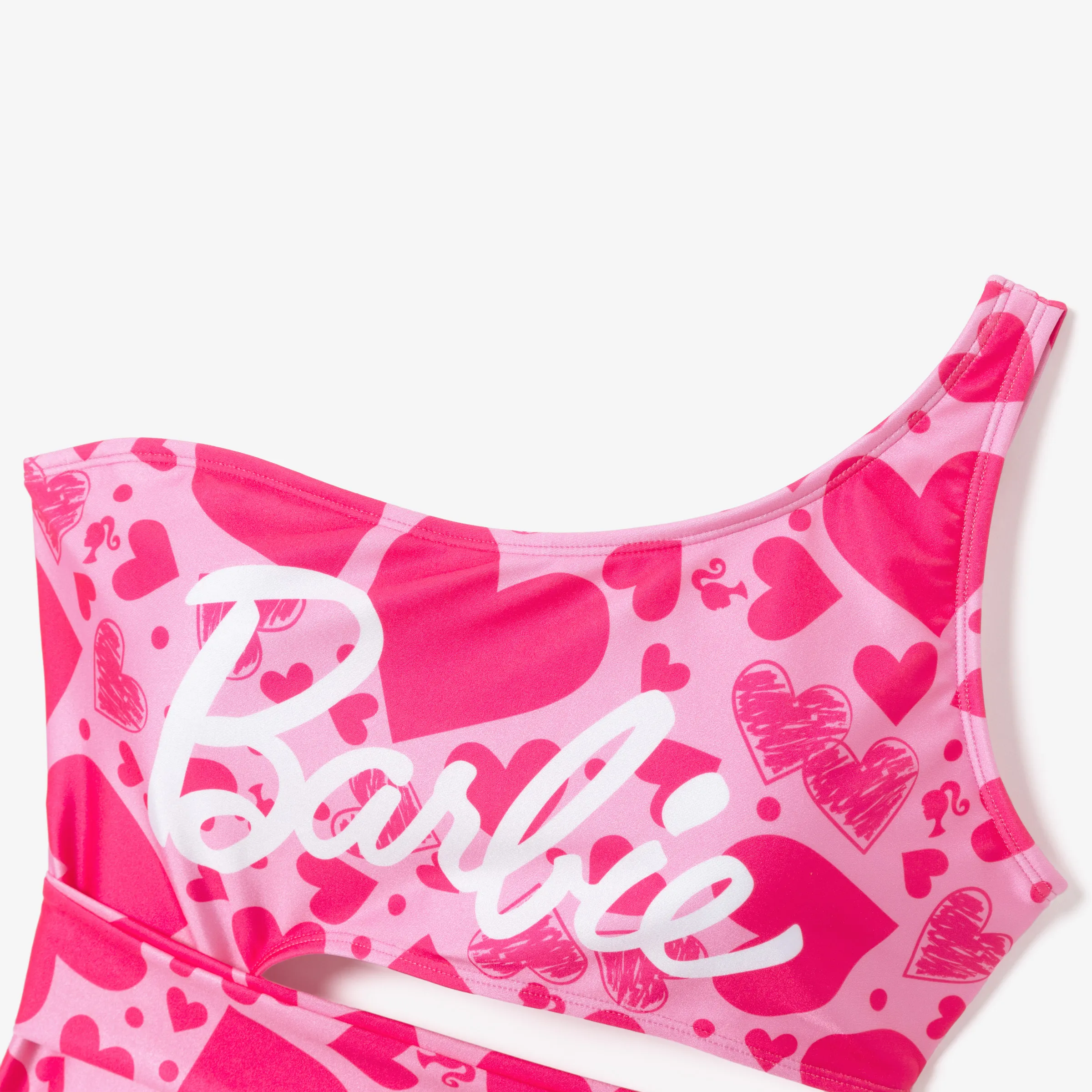 Barbie Mommy & Me Girls Heart-shaped Swimwear Roseo - Image 4