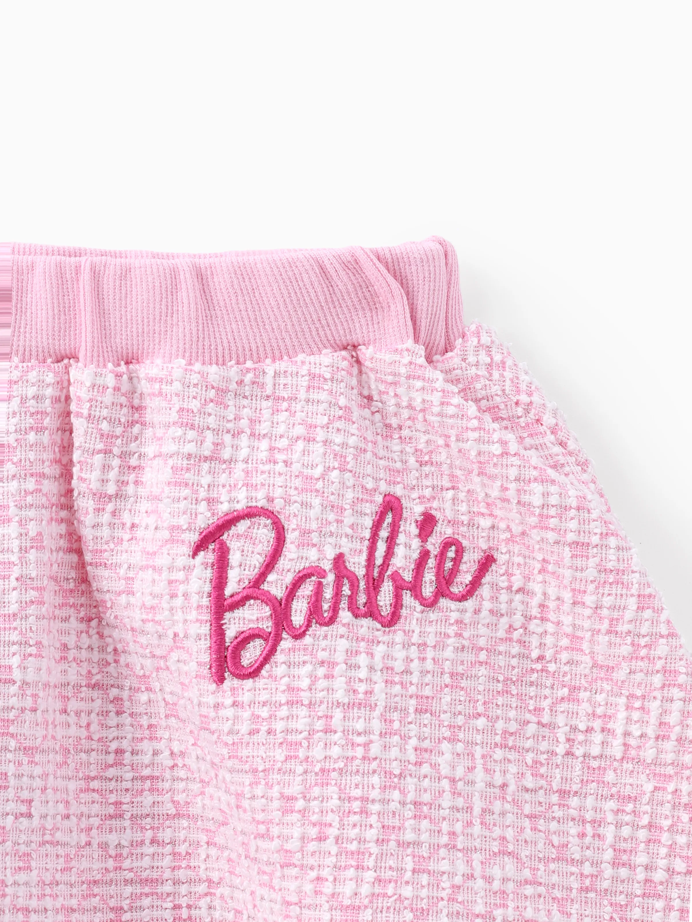 Barbie Outfit Toddler/Kid Girl Character Print Sweet Secret Button Top or Skirt incarnadinepink - Image 4