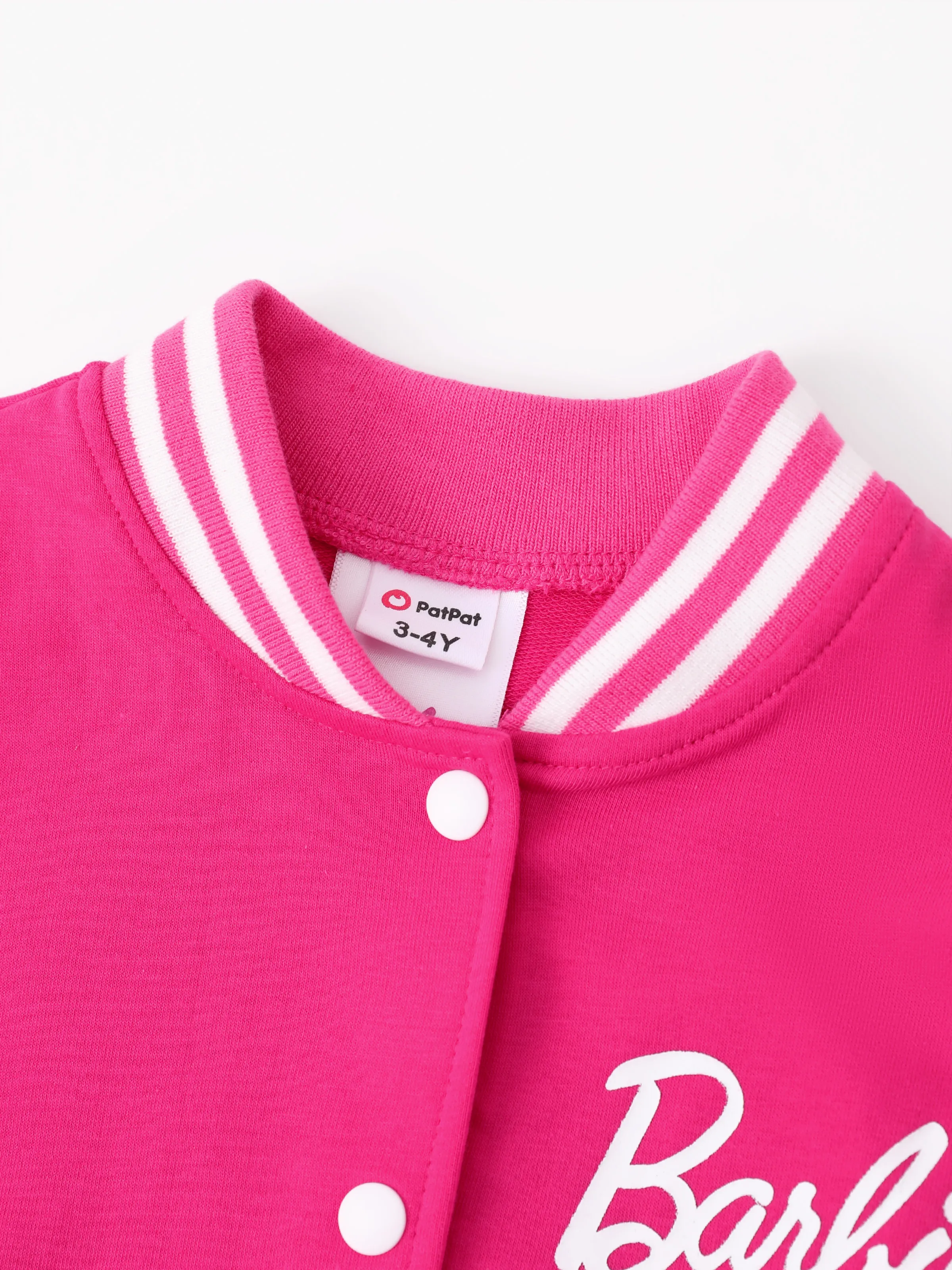 Barbie Outfit Toddler/Kid Girl Sequin-sleeve Bomber Jacket Roseo - Image 3