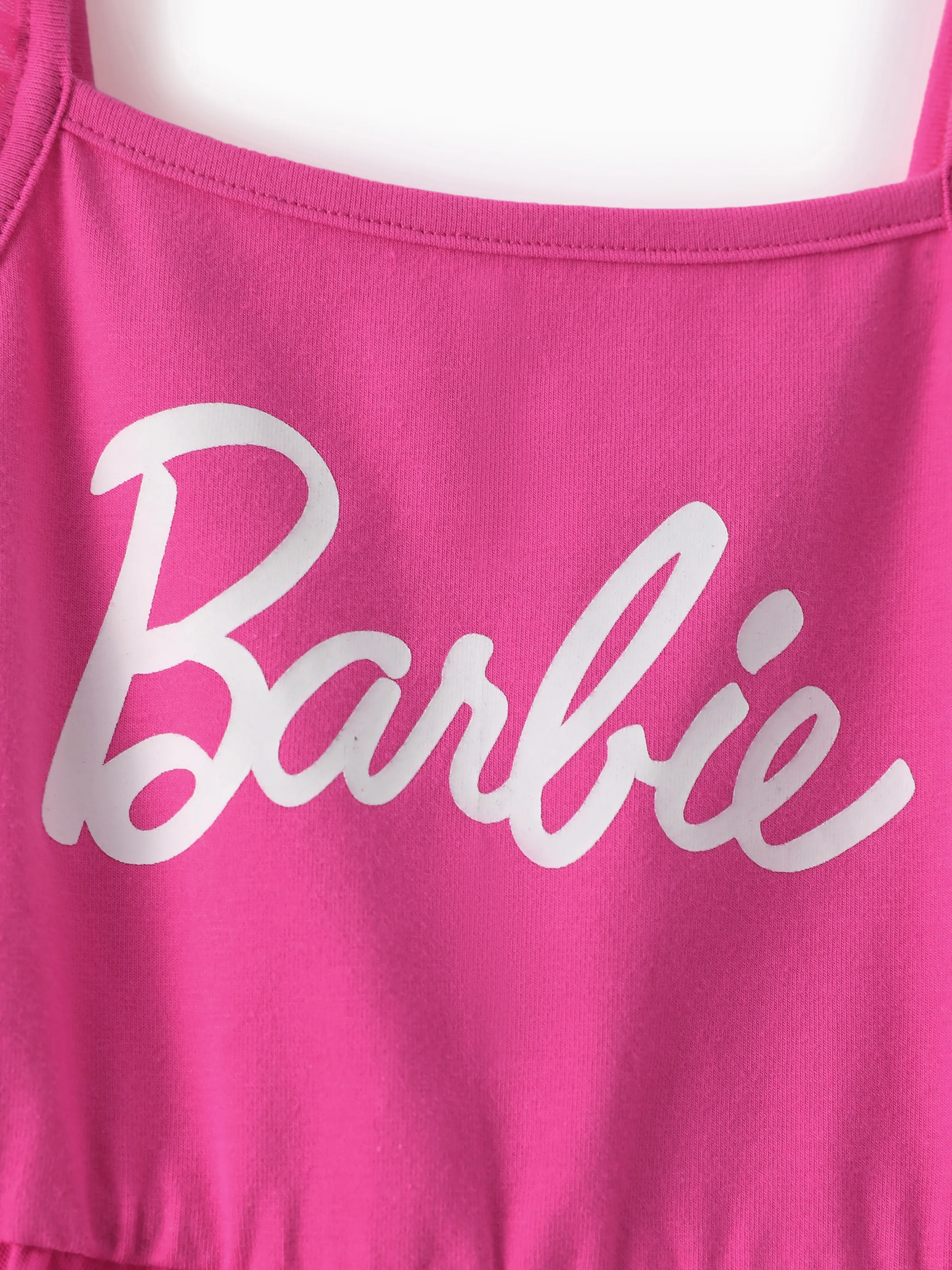 Barbie Toddler Girl Multilayers Mesh Dress Hot Pink - Image 2