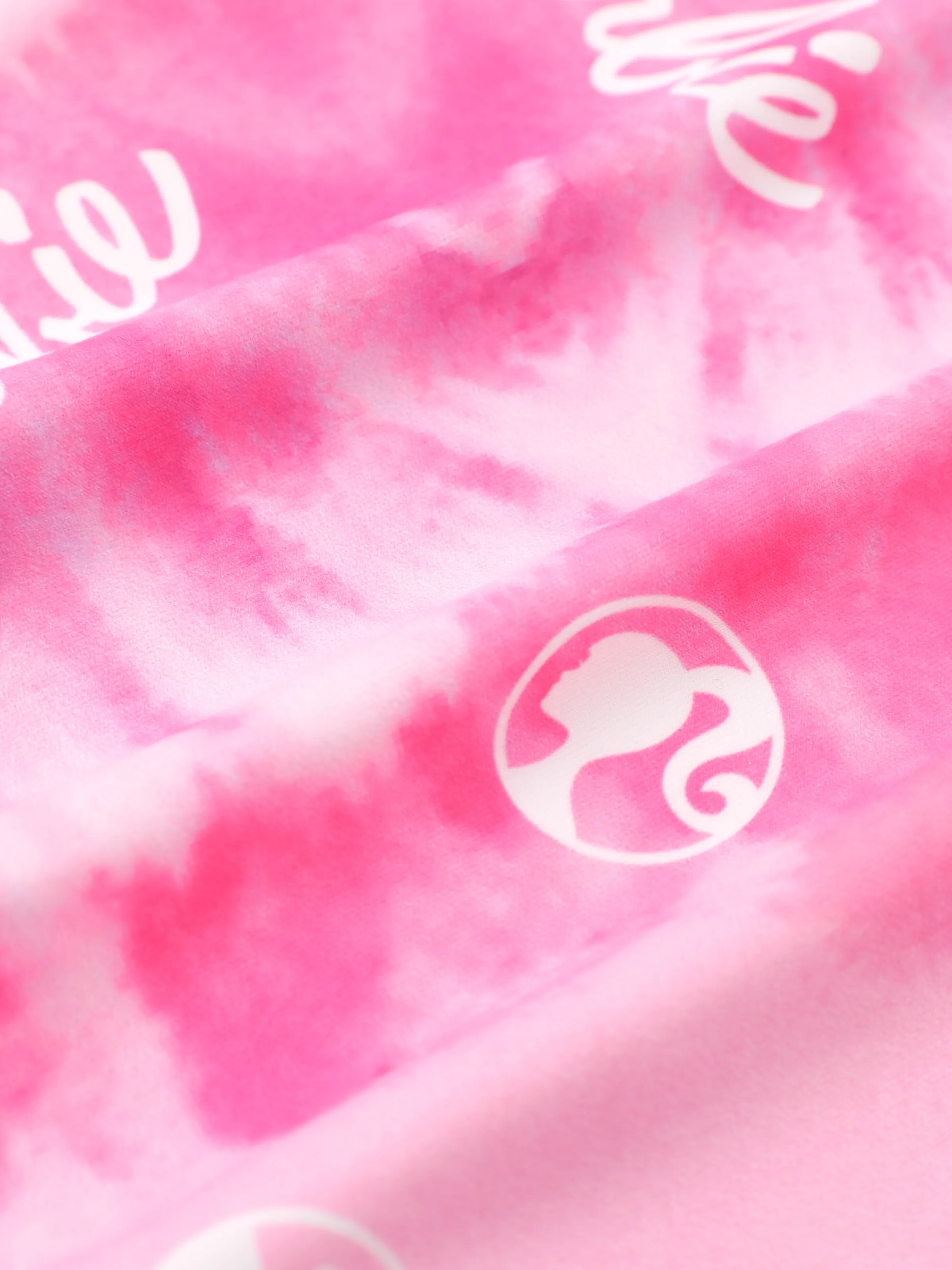 Barbie Toddler/Kid Girl 1pc Bowknot Tie-dyed Cami Dress Pink - Image 8