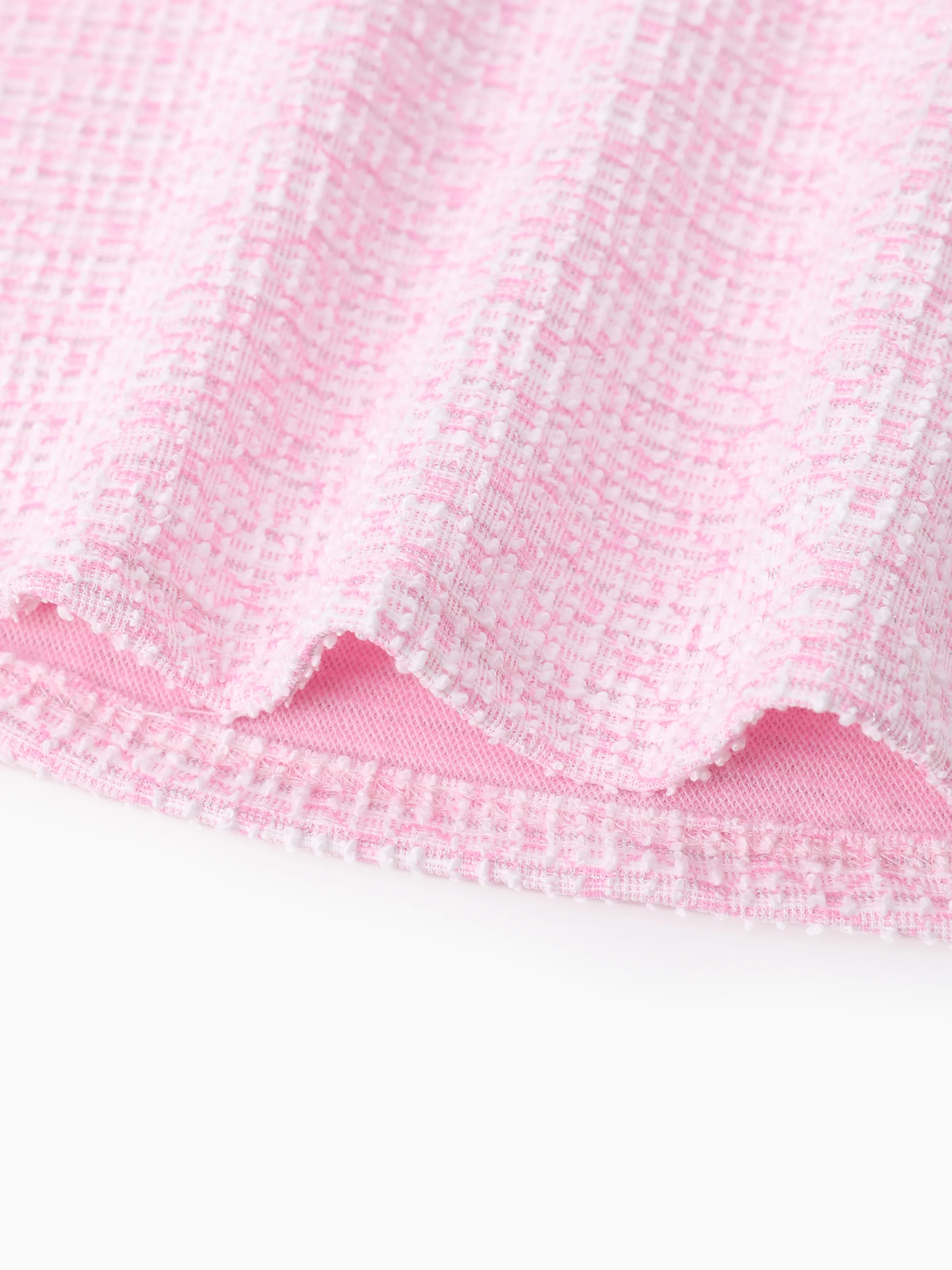 Barbie Toddler/Kid Girl Sweet 1 pc Secret Button Top OR 1 pc Dress incarnadinepink - Image 5