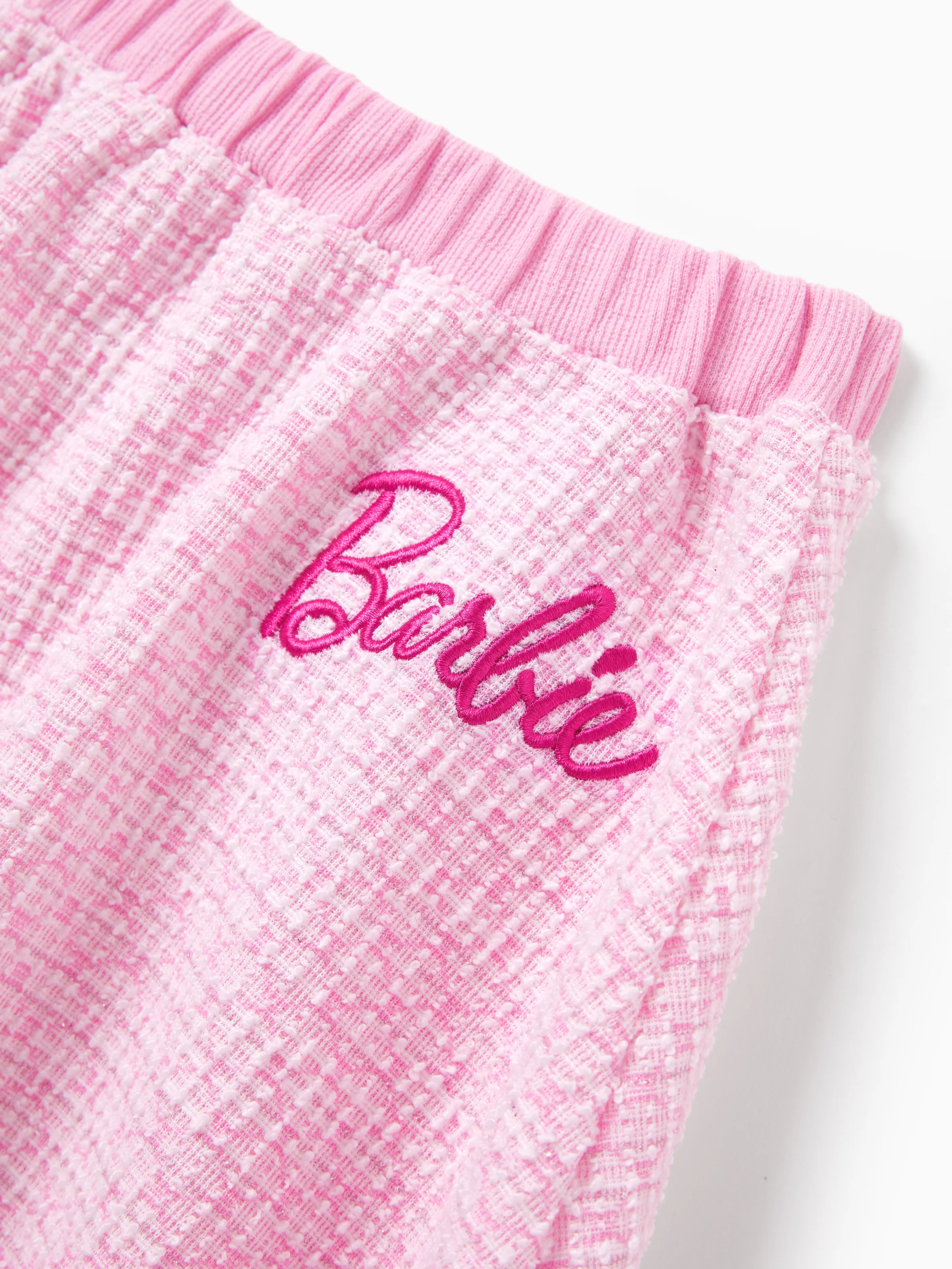 Barbie Toddler/Kid Girl 2pcs Sweet Secret Button Dress Set Light Pink - Image 10