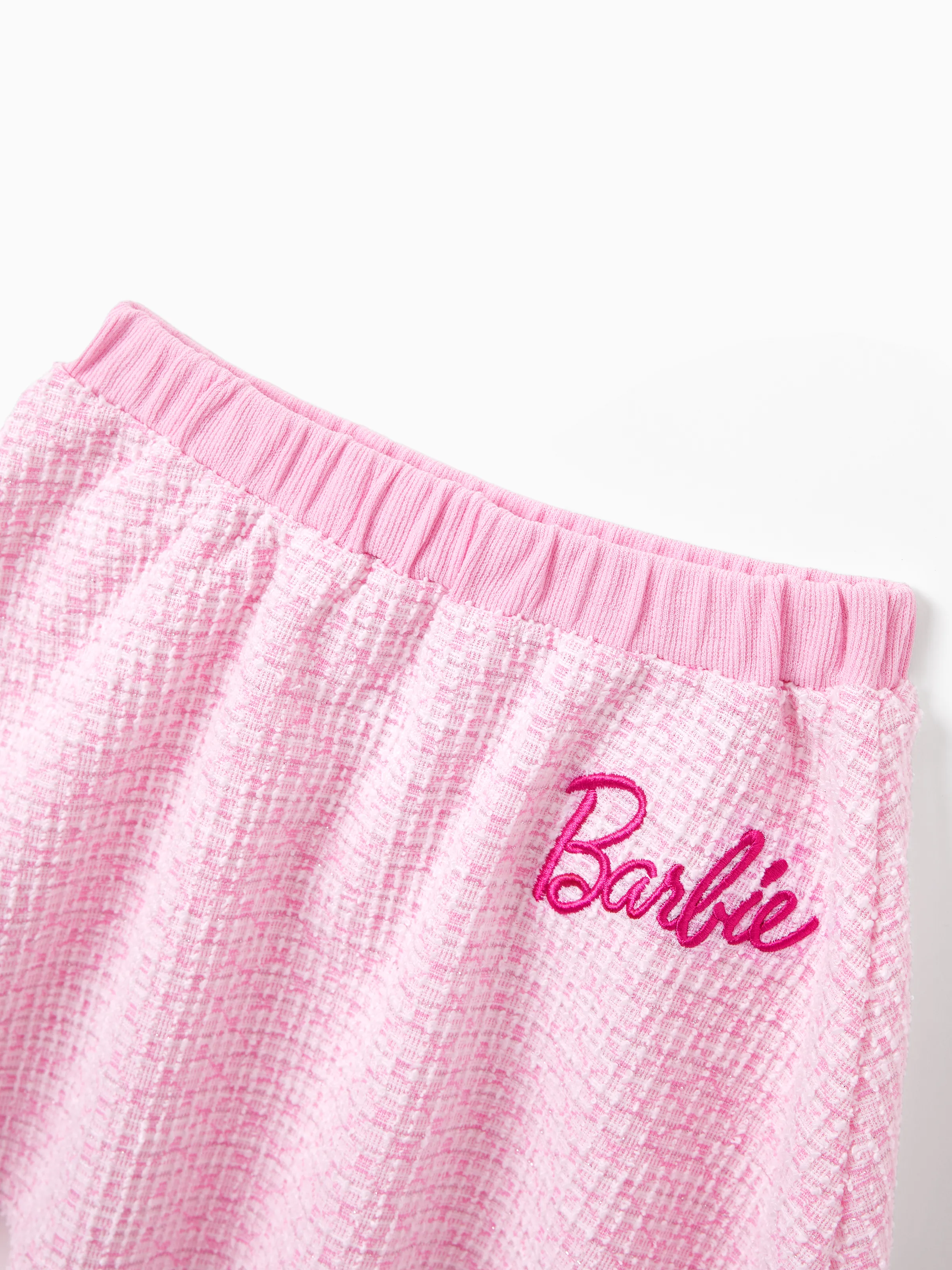 Barbie Toddler/Kid Girl 2pcs Sweet Secret Button Dress Set Light Pink - Image 9