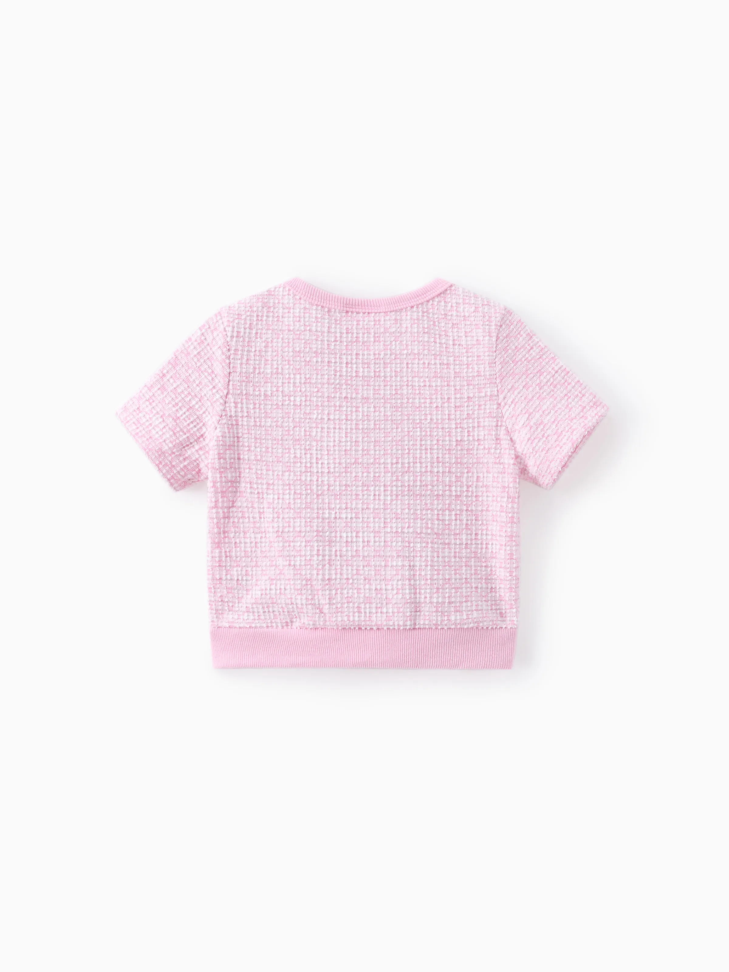 Barbie Toddler/Kid Girl Sweet 1 pc Secret Button Top OR 1 pc Dress Pink - Image 3