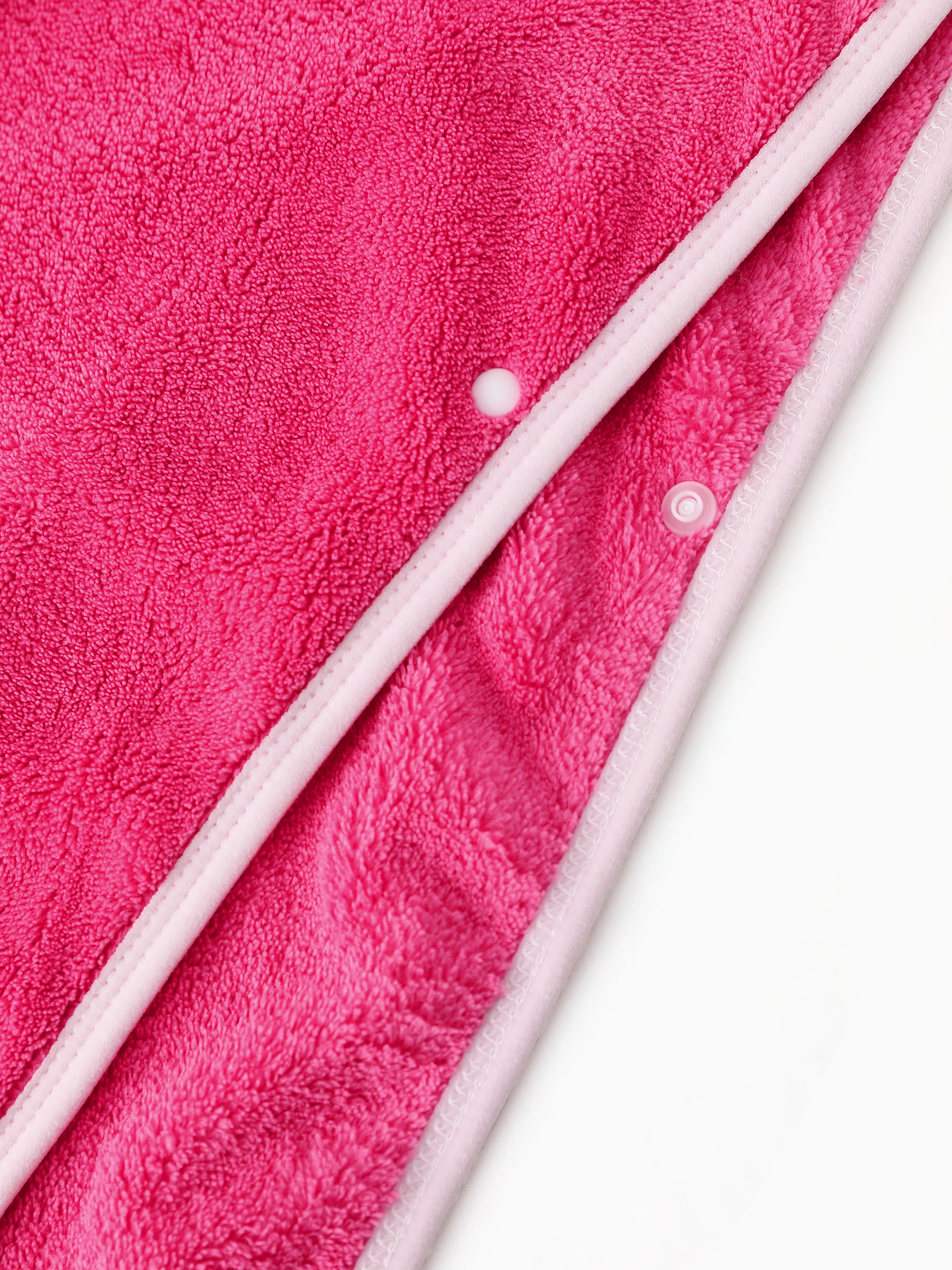 Barbie Toddler/Kid Girl Terry Cloth Hooded Swim Cover-up Hot Pink - Image 5