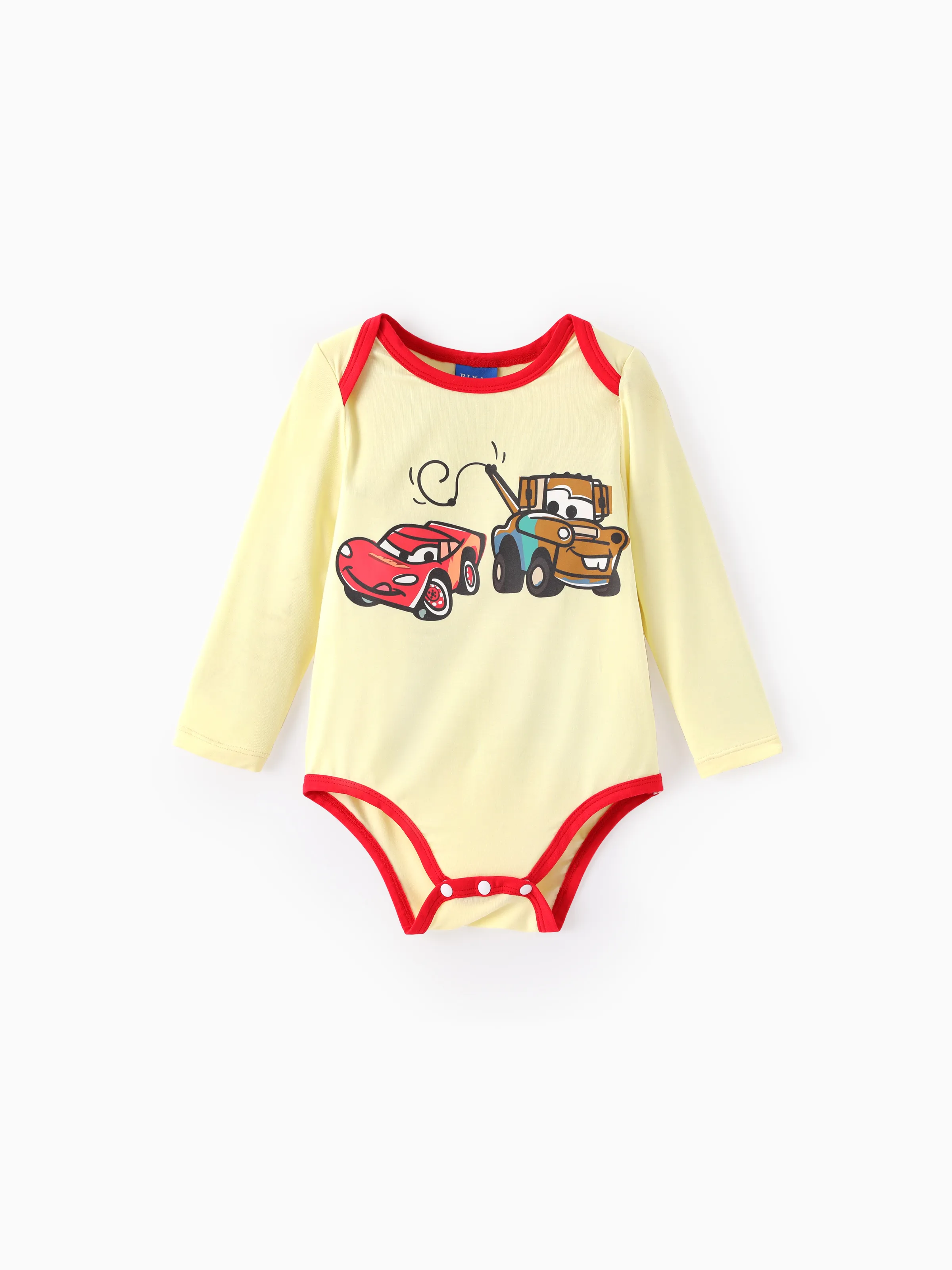 Cars Bamboo Baby Boy 3-Pack Lightning McQueen Printed Bodysuit  Multi-color - Image 11