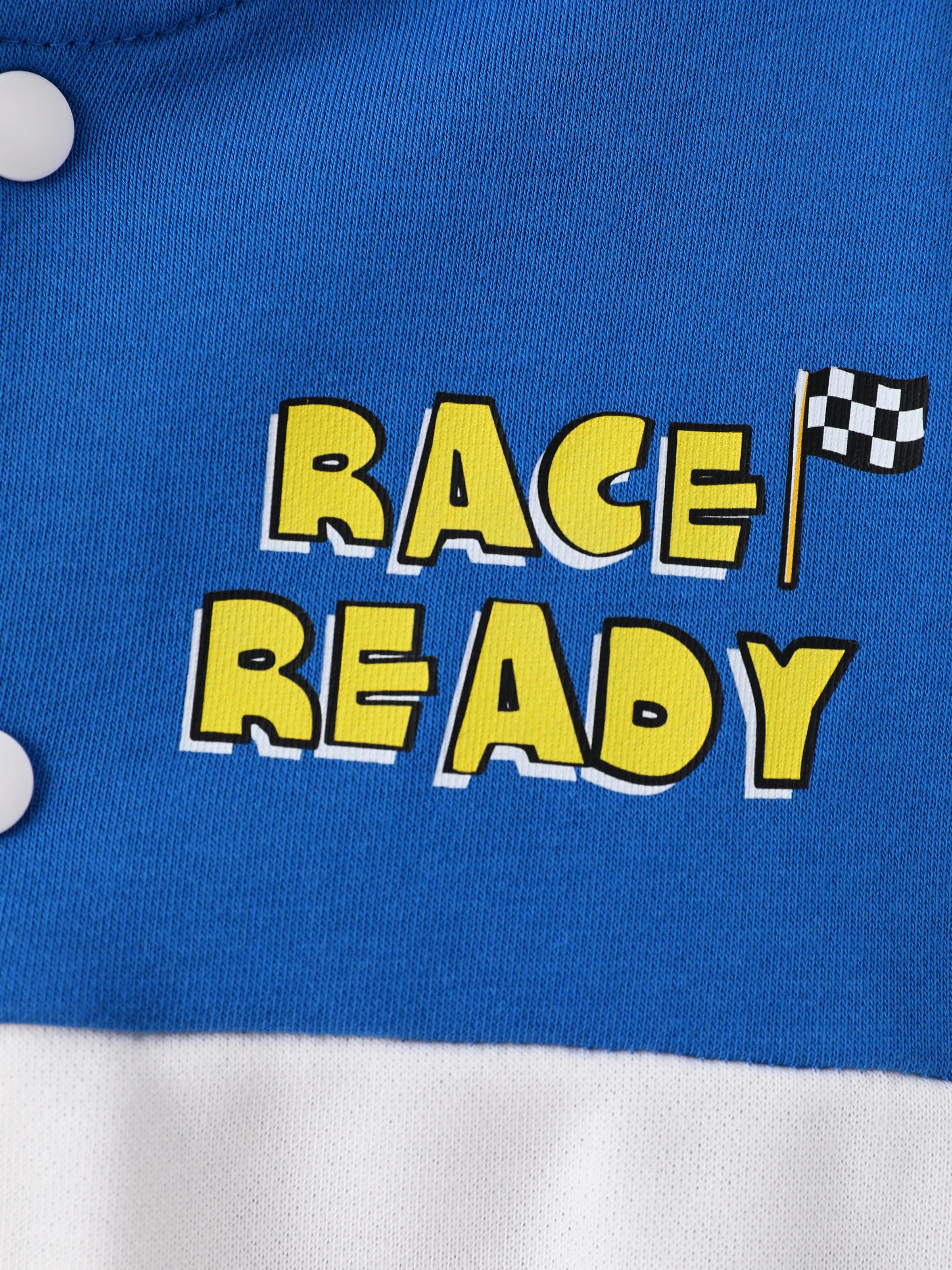 Cars Toddler Boy Lightning McQueen Ramirez Snap-button Knit Fabric Bomber Jacket Blue - Image 6