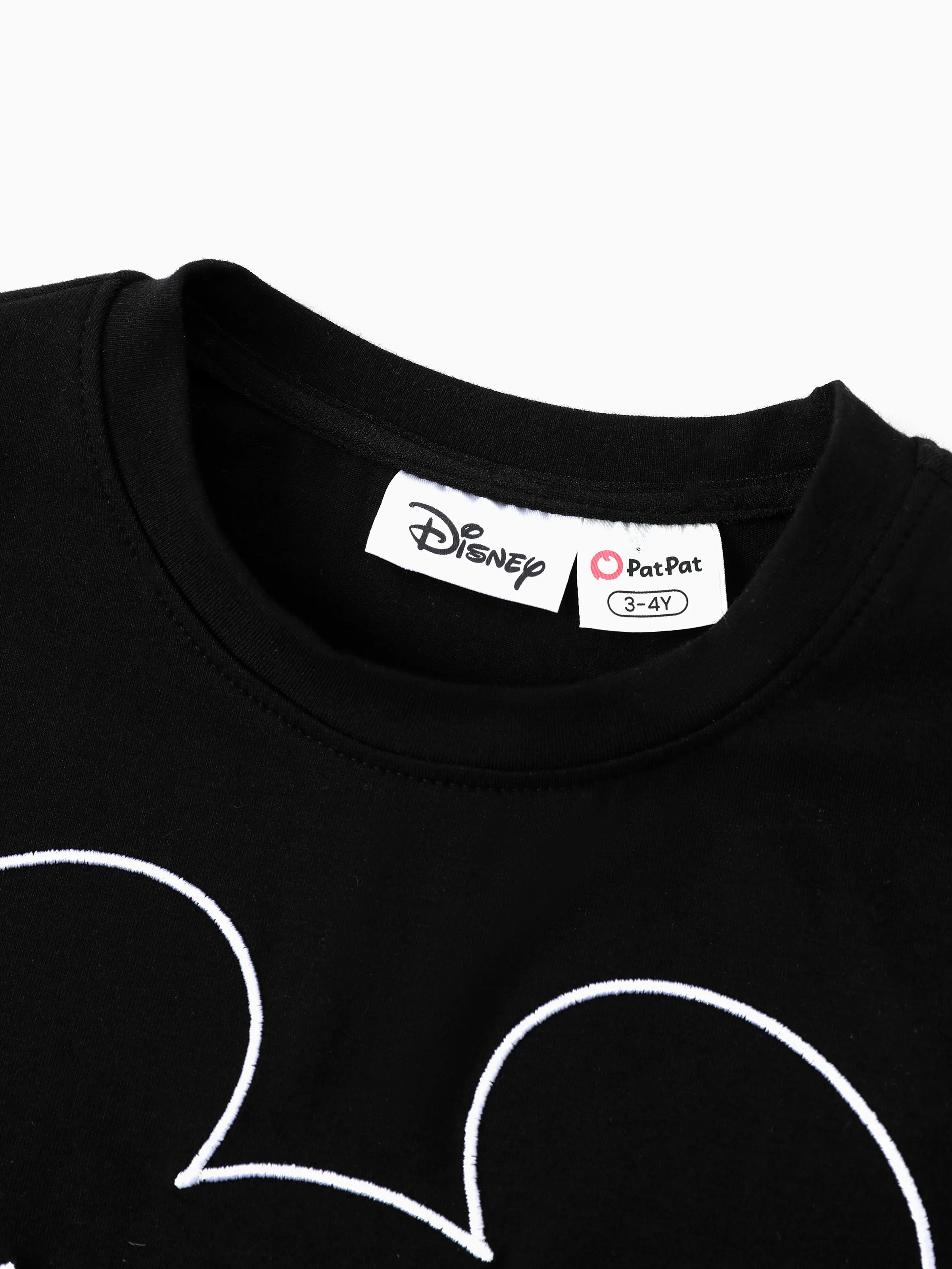 Disney Mickey and Friends Daddy and Me Family matching 1pc Mickey Mouse Allover Print Sporty Dress/Cotton Top /RomperExpression Casual Suits Family Set 3pcs Cotton Unisex Black - Image 12