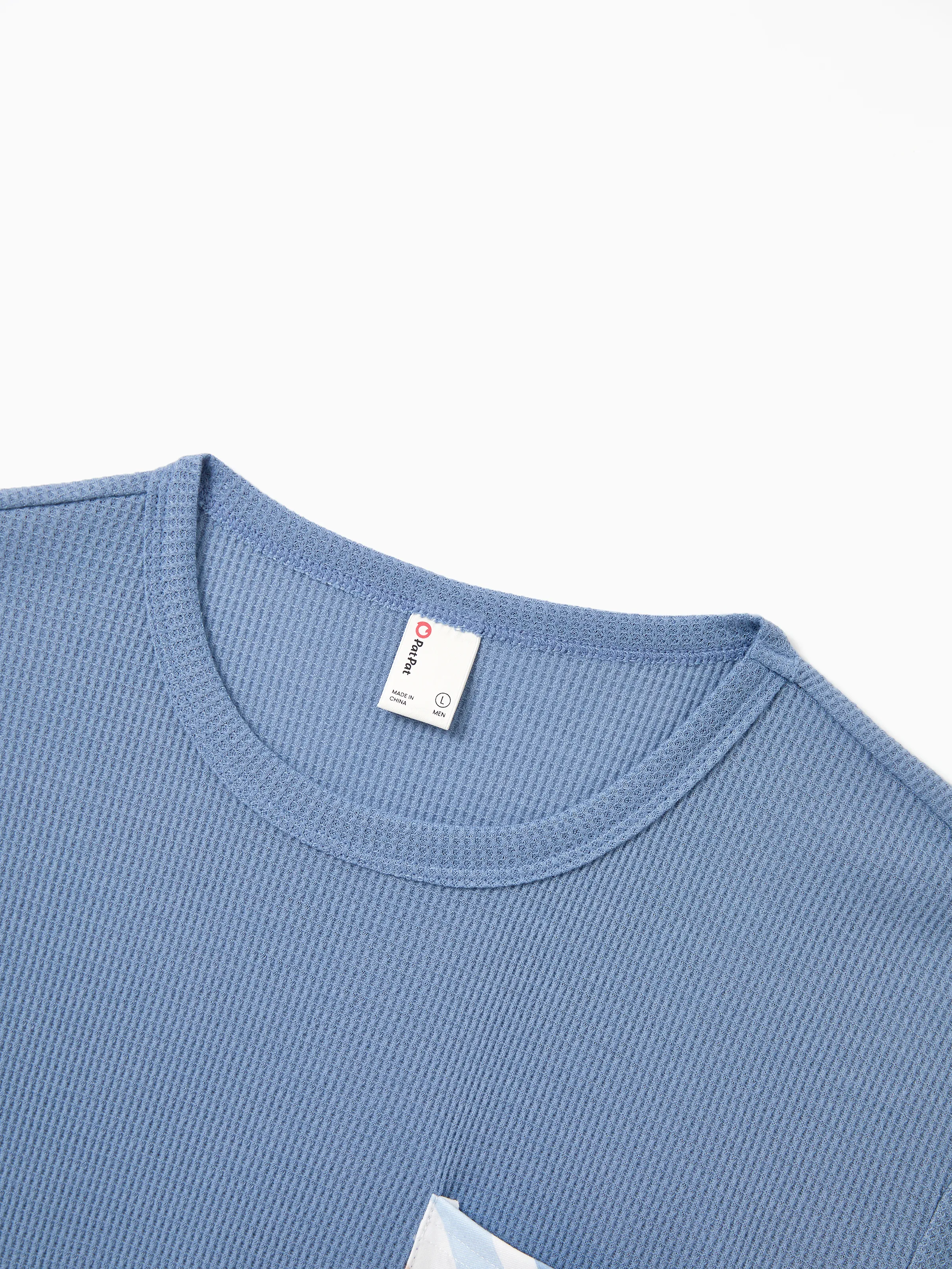 Daddy and Me Family Matching Blue Short-sleeve Tee or Colorful Stripe Camisole Dress Multi-color - Image 8