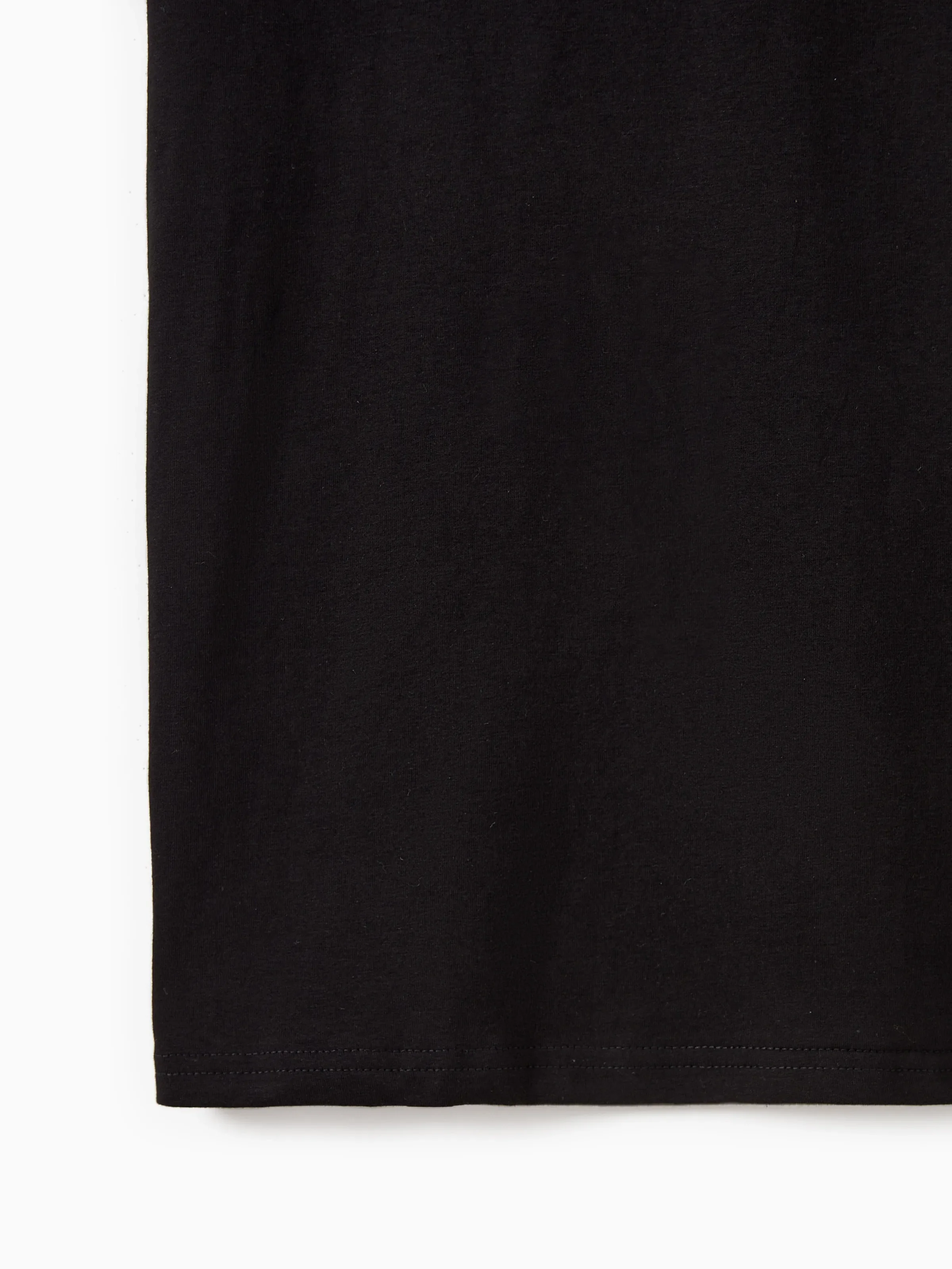 Daddy and Me Family Matching Floral Print Belted Cami Dresses And Solid Short Sleeve Tops Sets Black - Image 7