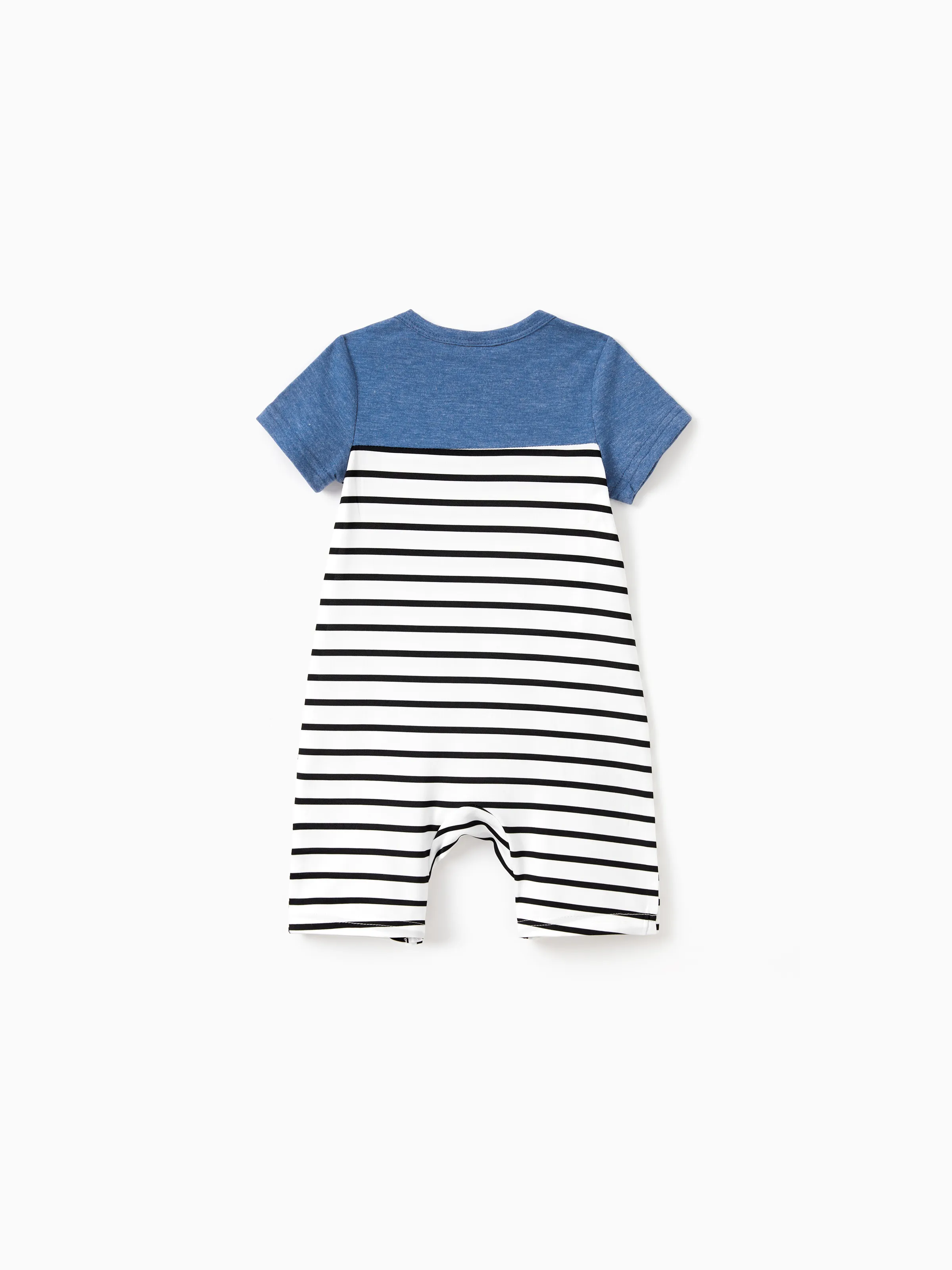 Daddy and Me Family Matching Soft Casual Outfit with Below Knee Dresses, Front Buttons, Belted Design Blue - Image 14