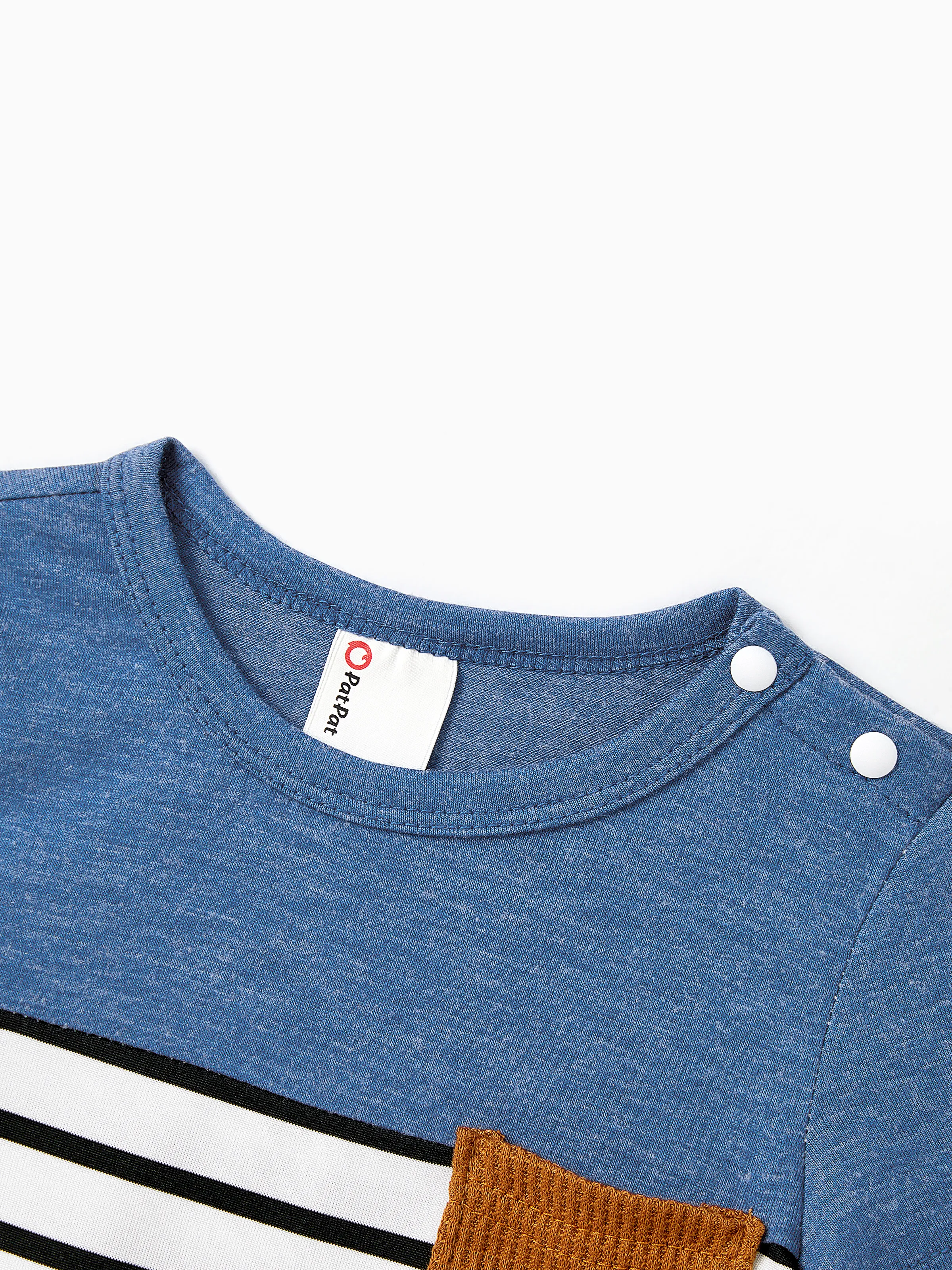 Daddy and Me Family Matching Soft Casual Outfit with Below Knee Dresses, Front Buttons, Belted Design Blue - Image 16