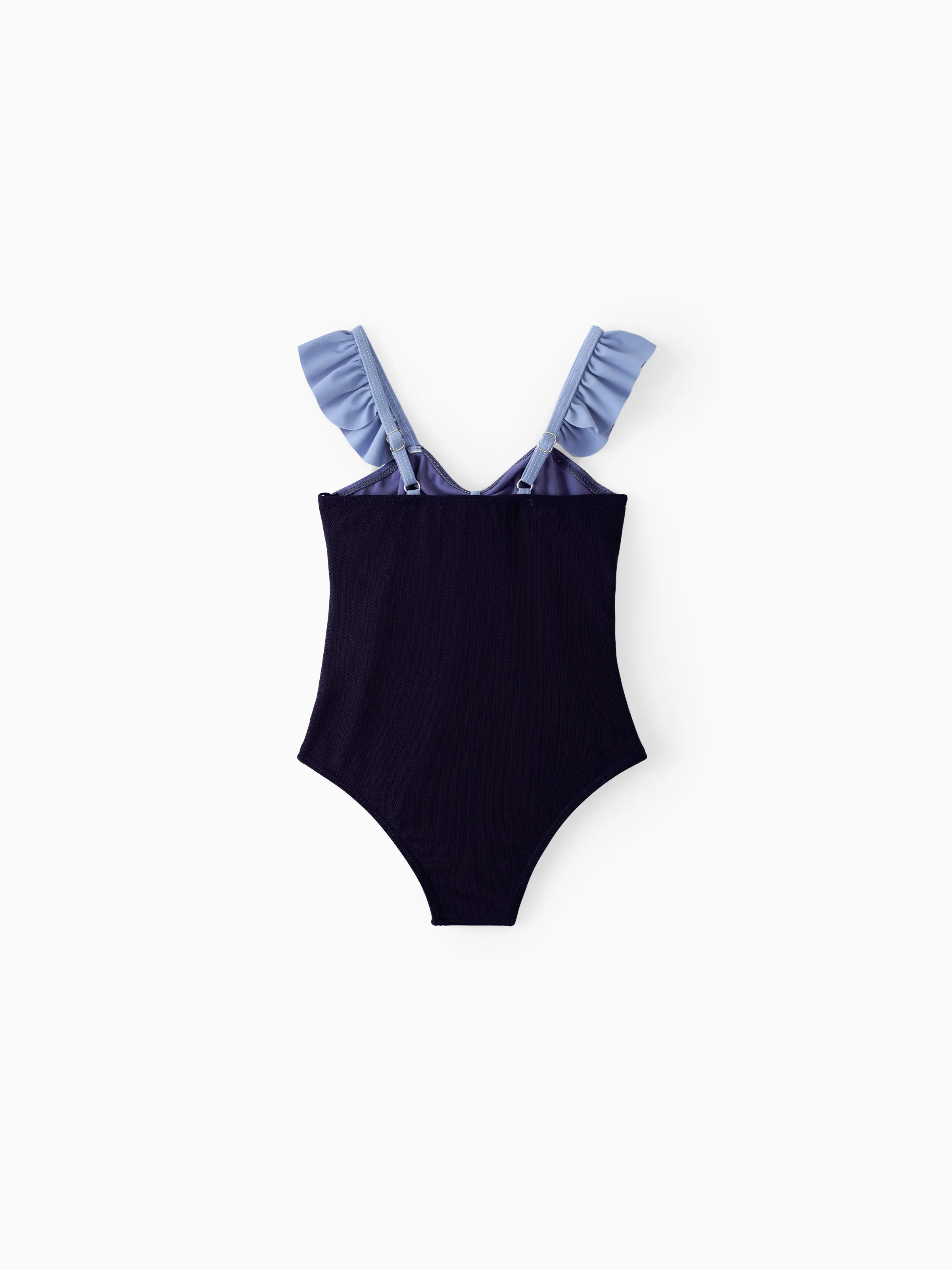 Daddy & Daughter Drawstring Swim Trunks or Ruched Bow Tie Cut Out Mesh Ruffle Strap One-Piece Swimsuit (Quick-Dry) MultiColour - Image 8