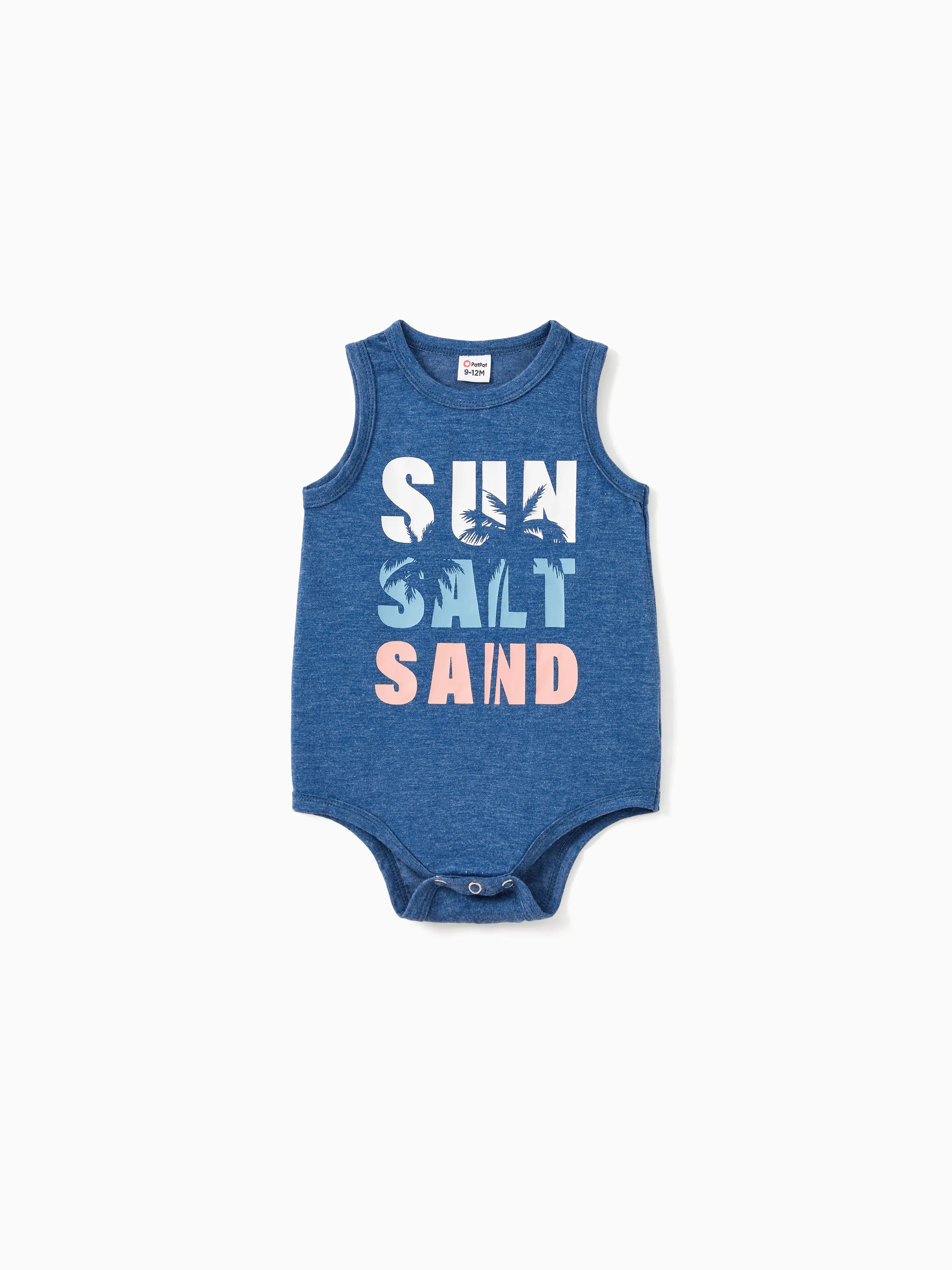 Daddy & Daughter Sets Blue Tank Top or Flowy A-Line Tank Dress with Pockets Blue - Image 13
