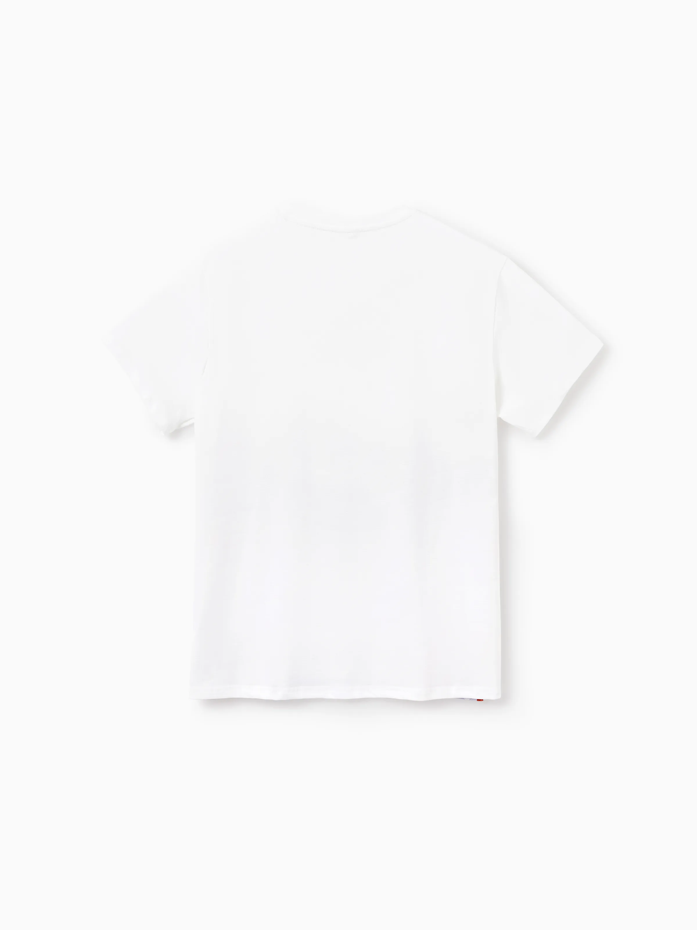 Daddy & Daughter Vacation Set Tropical Pineapple Coconut Tree Print Short-sleeve T-shirt or Hollow out Strap Dress for Summer Vacation White - Image 7