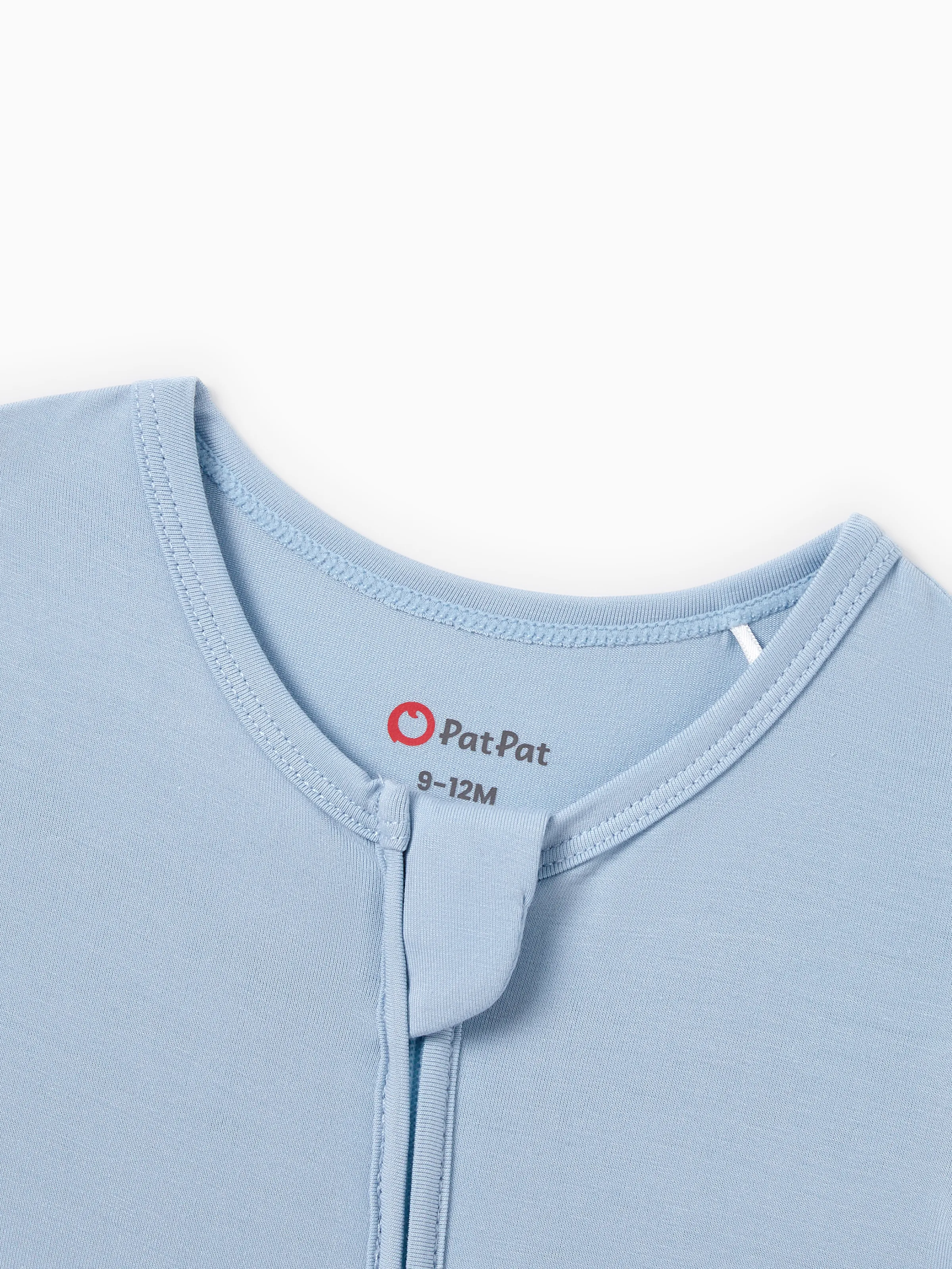 Daddy & Son Bamboo Pajamas Soft Bamboo Viscose PJs for Men Women Kids Toddler Baby, Classic Blue Short-sleeve Sleepwear with Button-Down Shirt and Pants Blue grey - Image 15