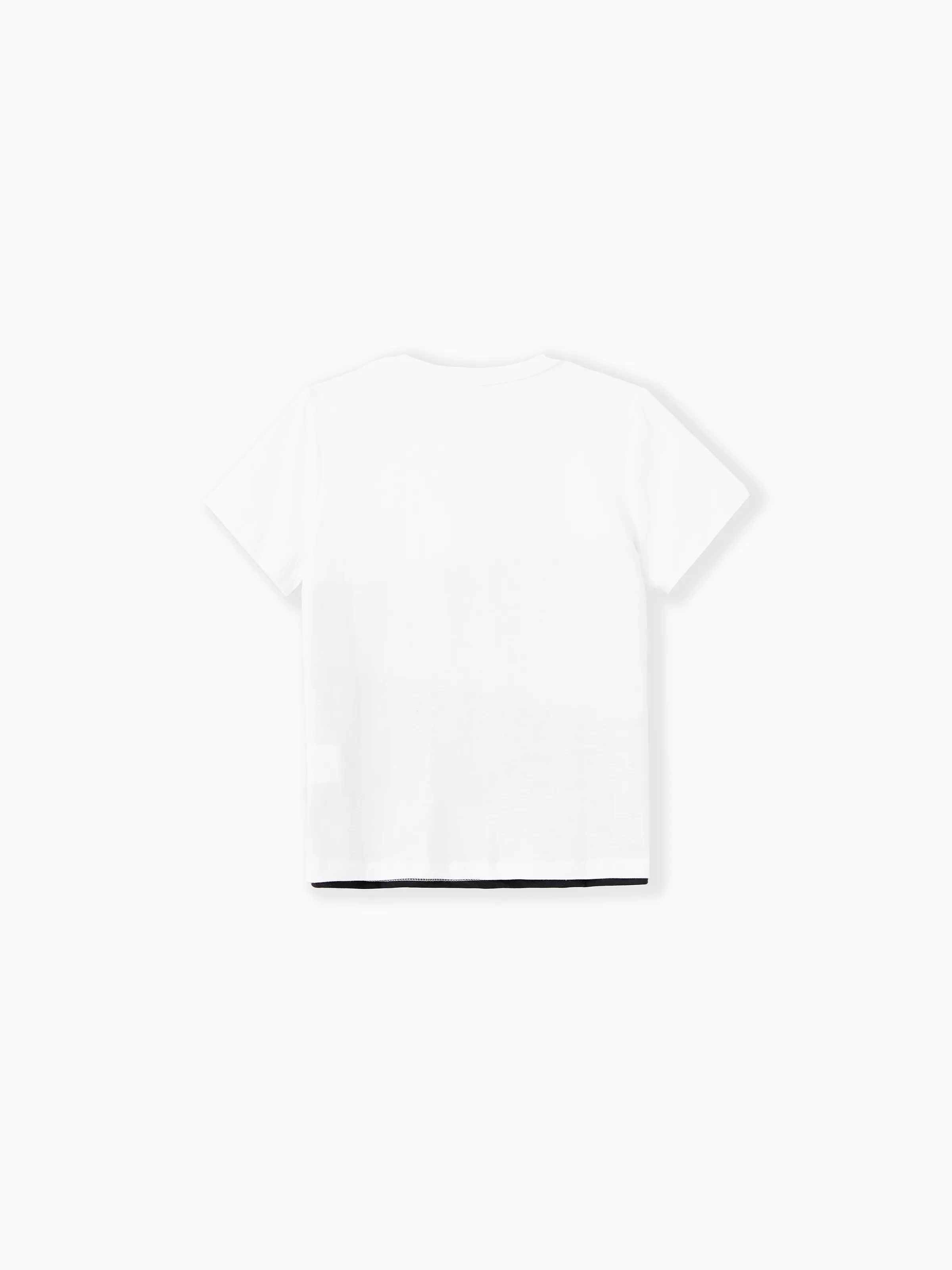 Daddy & Son Cross Back Colorblock Top Sets Black - Image 9