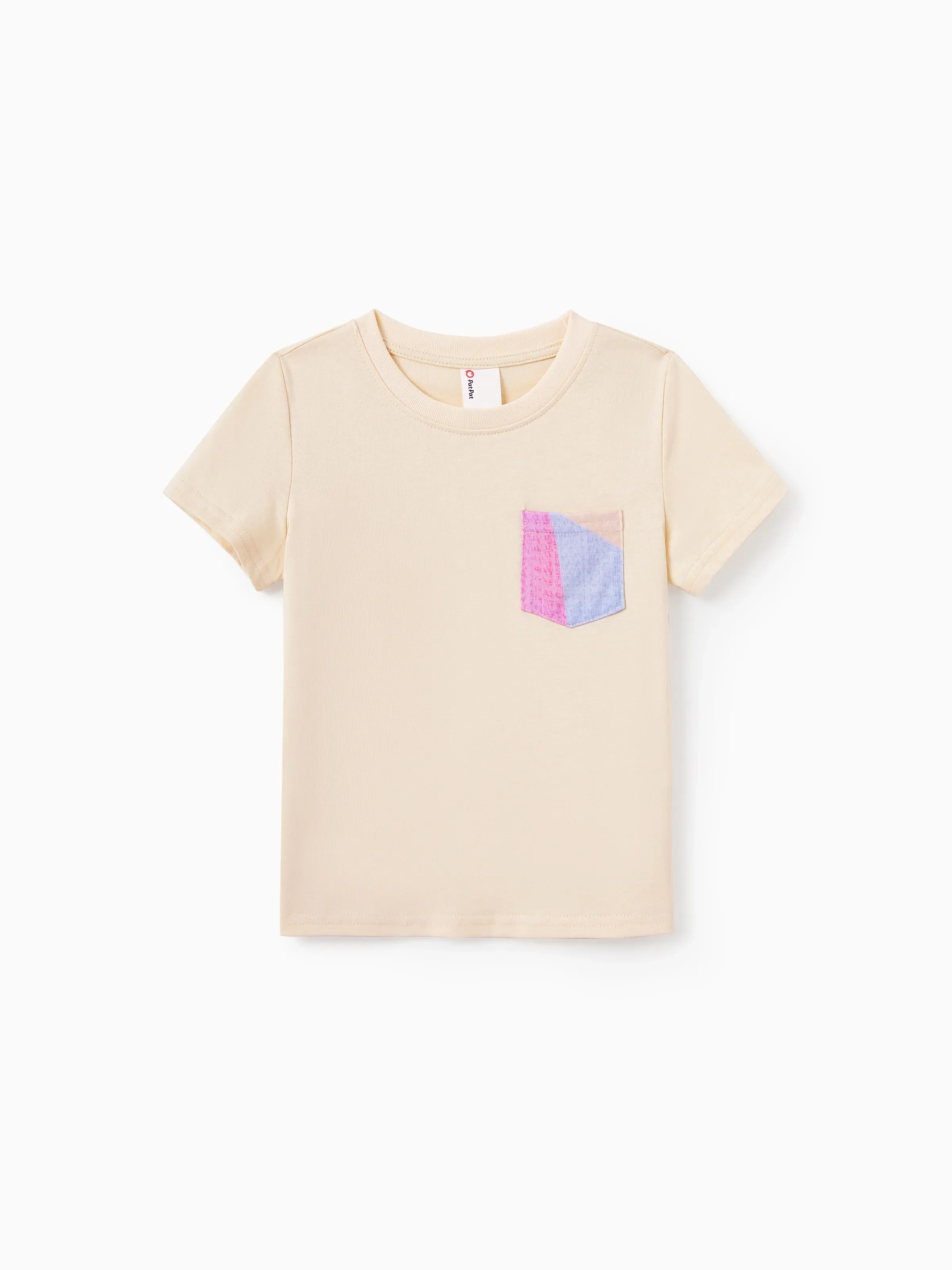Daddy & Son Outfits Set Colorblock Sleeveless Strappy Dress or Short-sleeve T-shirt Multi-color - Image 13
