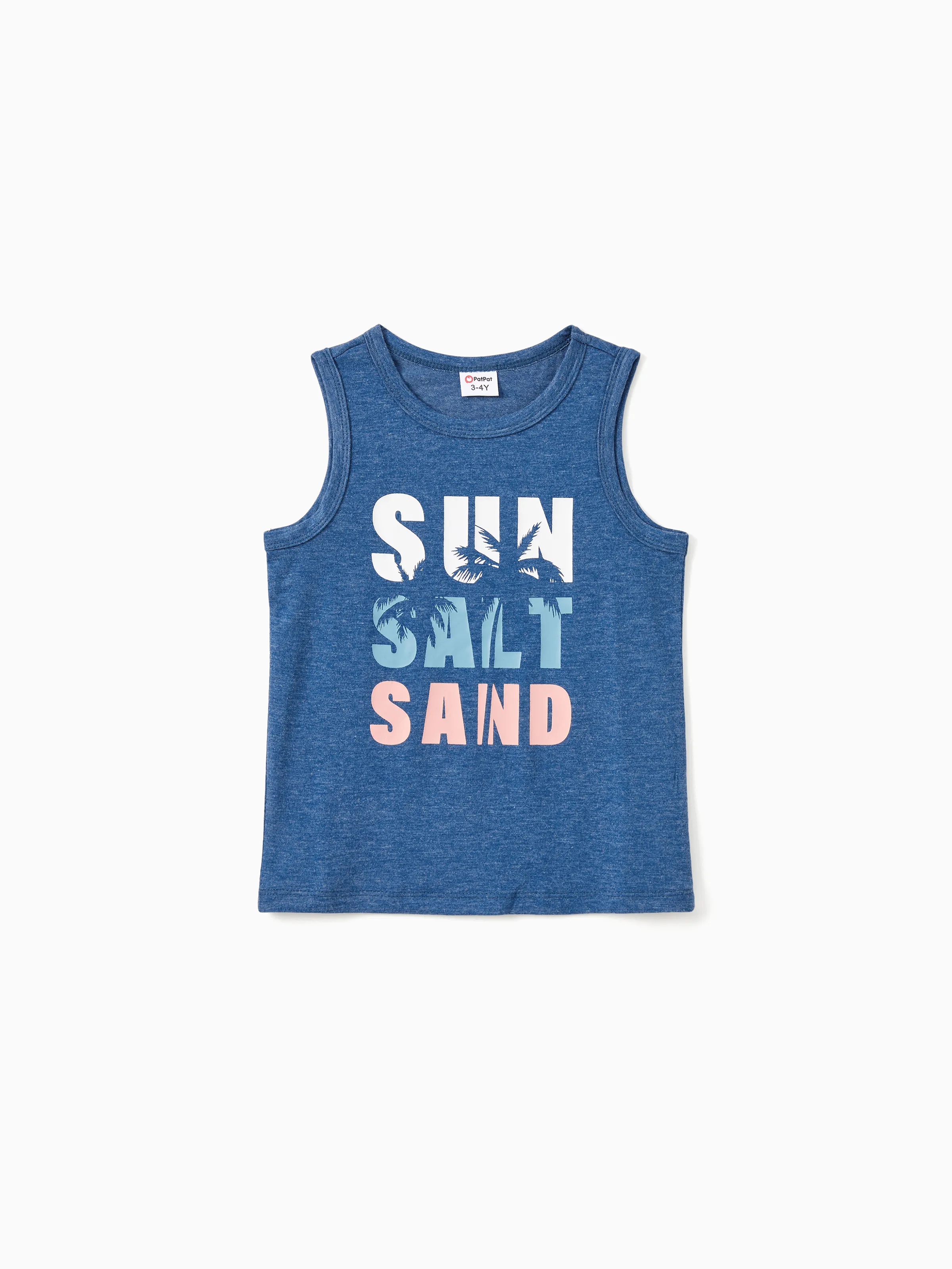 Daddy & Son Sets Blue Tank Top Blue - Image 10