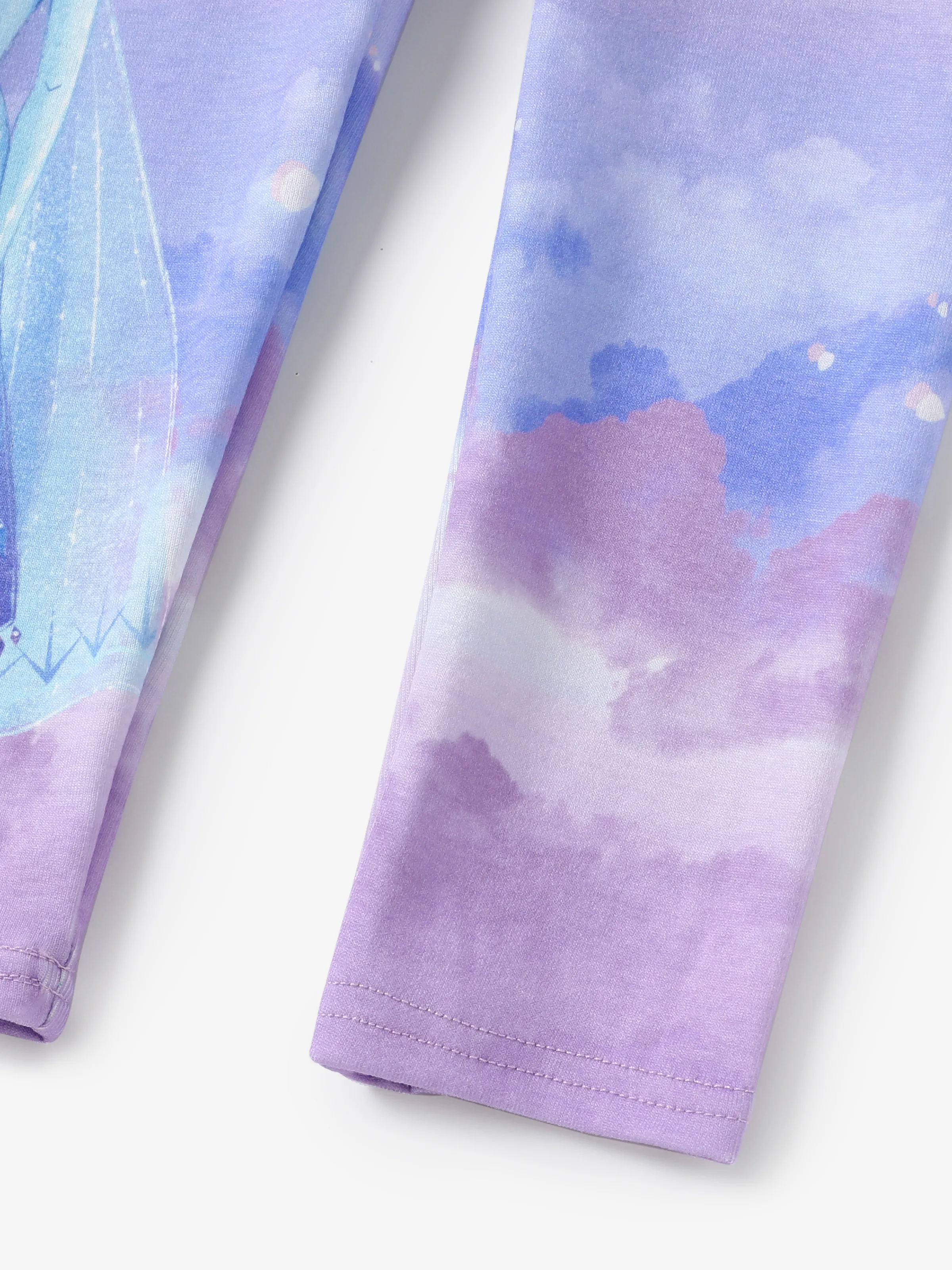 Disney Frozen Elsa Toddler Girl Elsa Print Naia™ Tie-Dye leggings DeepBlue - Image 7
