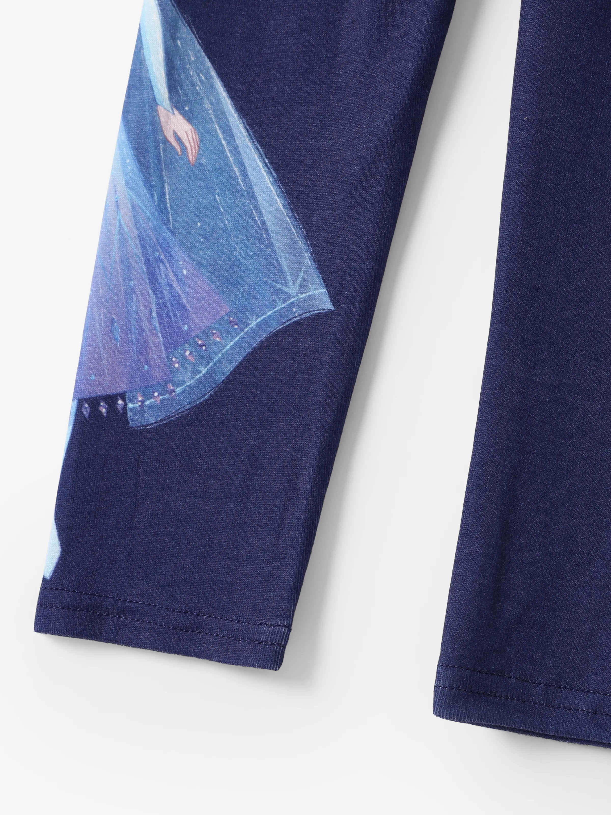 Disney Frozen Elsa Toddler Girl Elsa Print Naia™ Tie-Dye leggings DeepBlue - Image 7