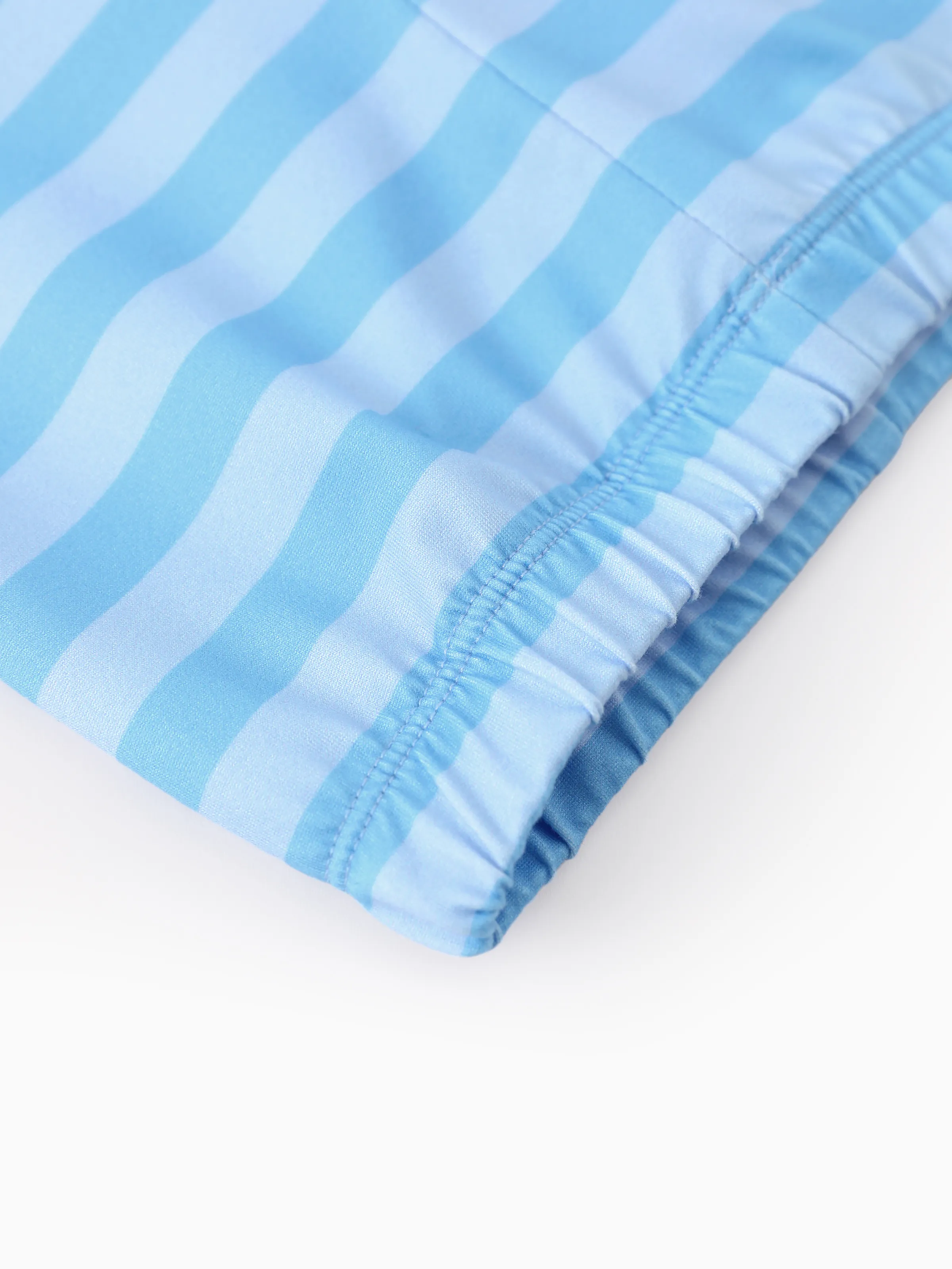 Disney Frozen Toddler Girl Elsa 2pcs Stripe Ruffle Top and Leggings Set Blue - Image 12