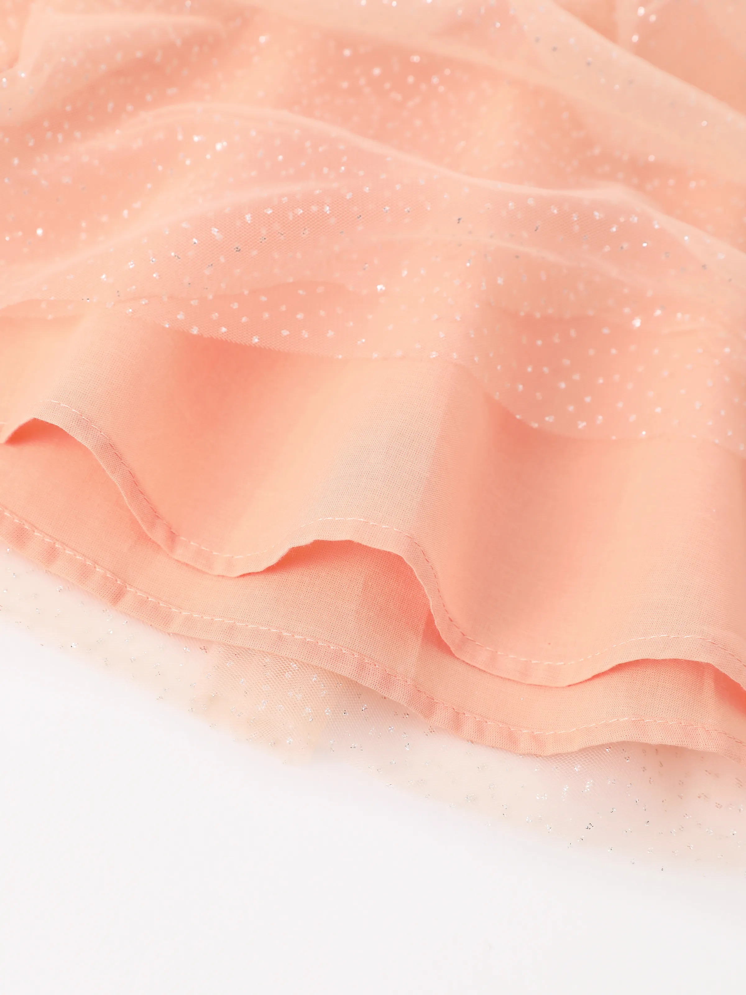 Disney Frozen Toddler Girl Elsa & Anna Mesh Spliced Tulle Dress Orange - Image 7