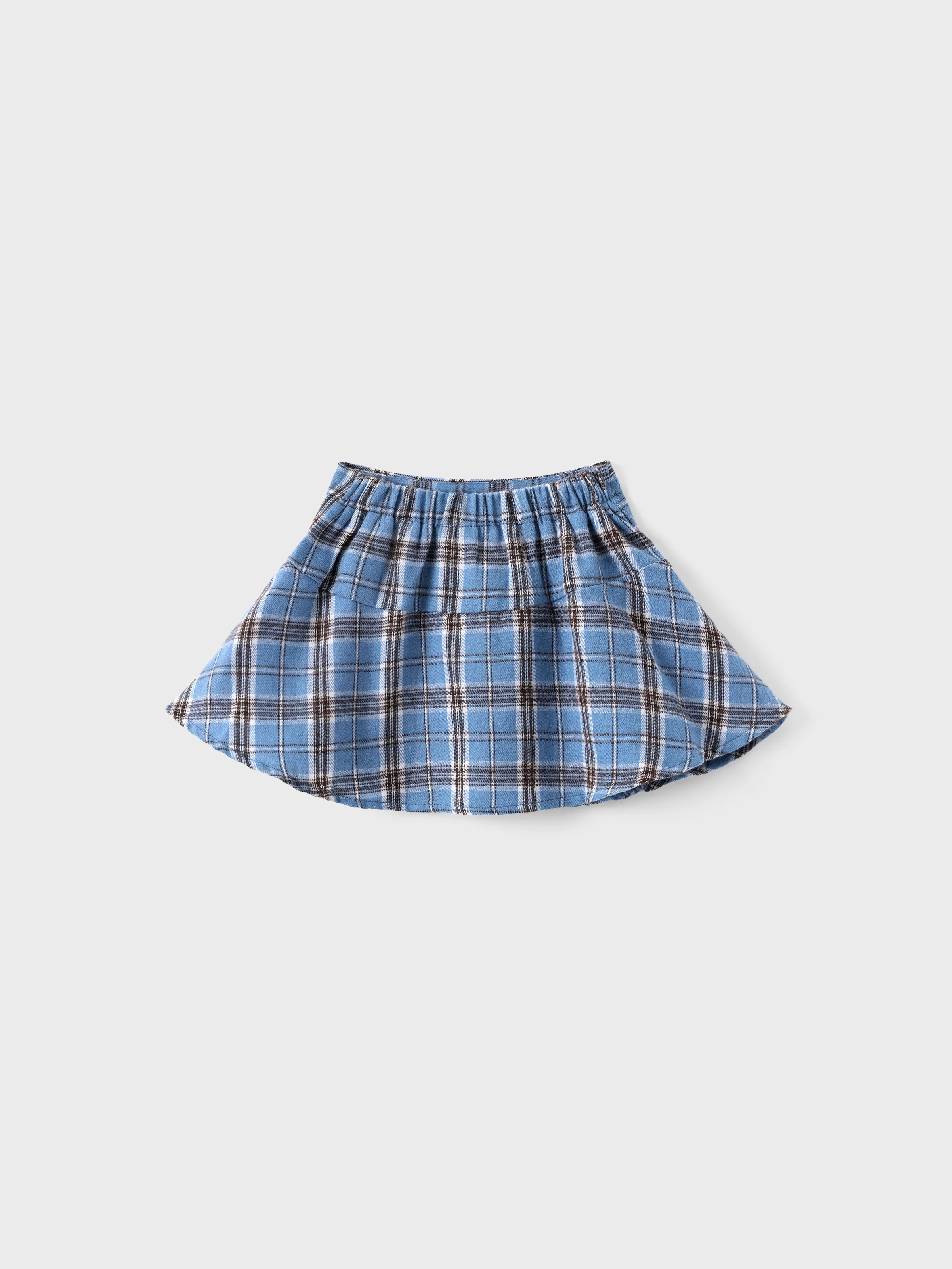 Disney Frozen Toddler Girl 2pcs Elsa Plaid Print with Bows Skirt Set White - Image 13