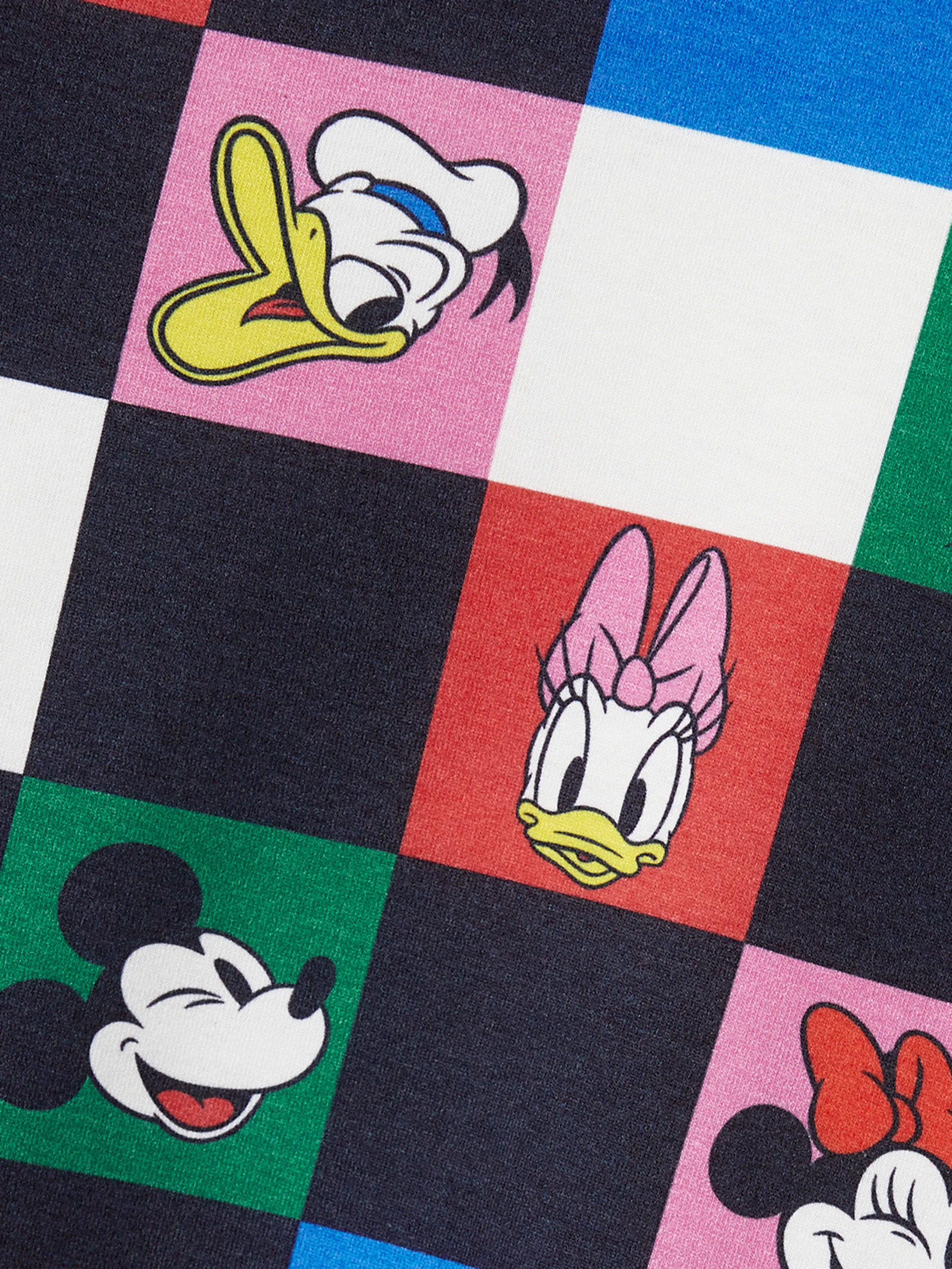 Disney Mickey and Friends Family Matching Naia™ Colorful Checkered Pattern Top/Sleeveless Dress/Onesie Multi-color - Image 18