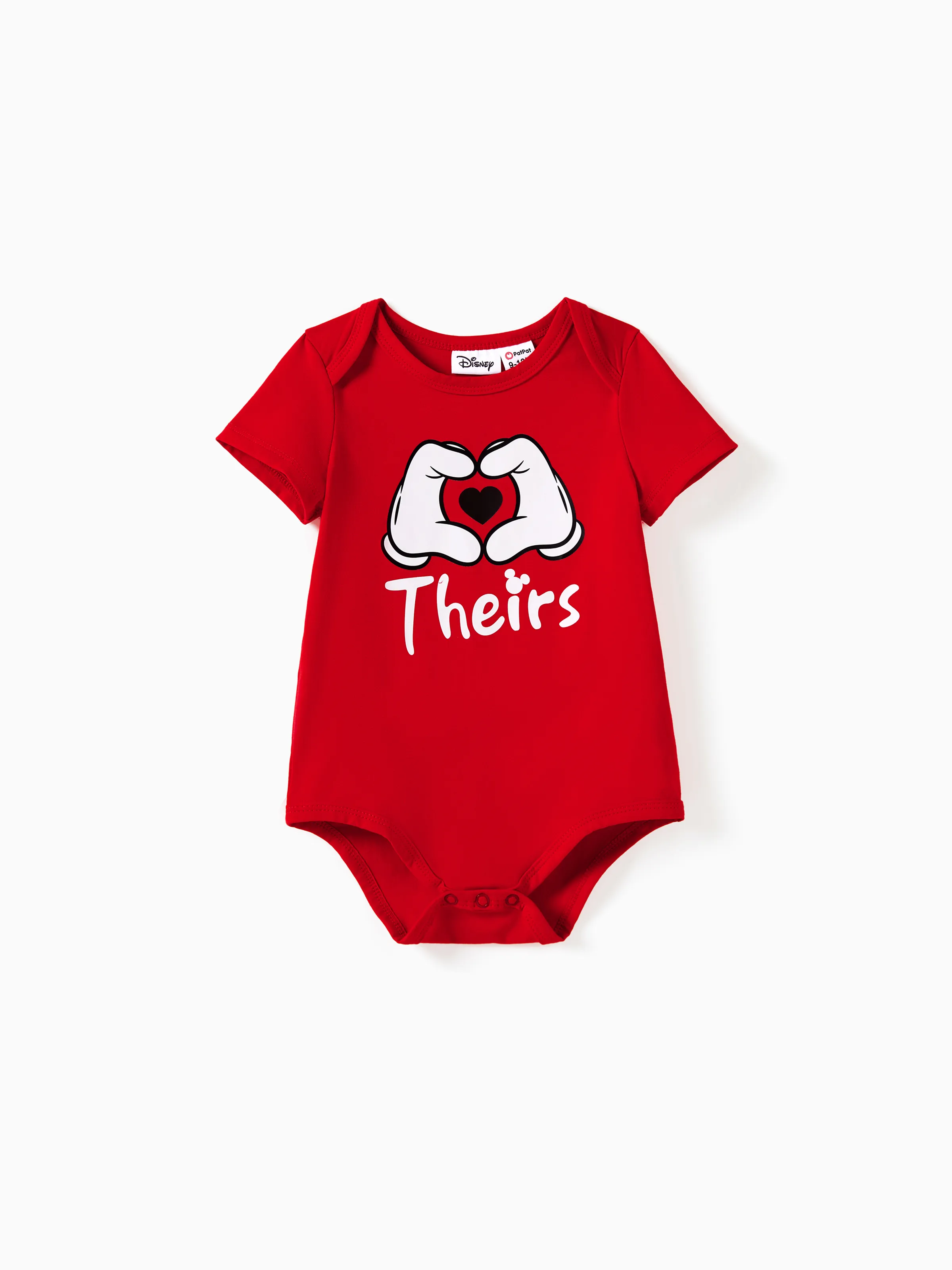 Disney Mickey and Friends Mommy & me Funny Gesture Dress/Romper for Gift Red - Image 12